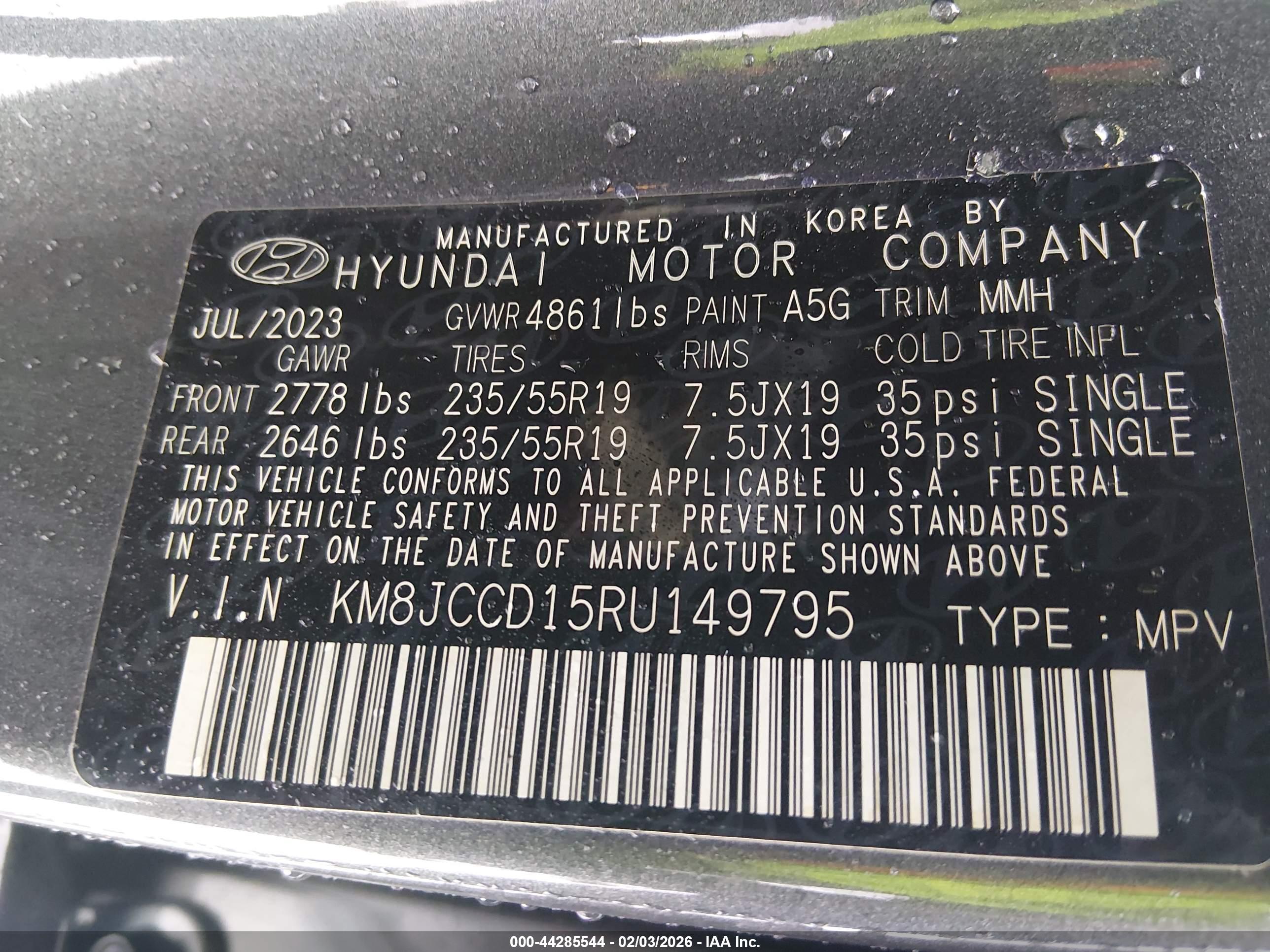 HYUNDAI TUCSON image 9