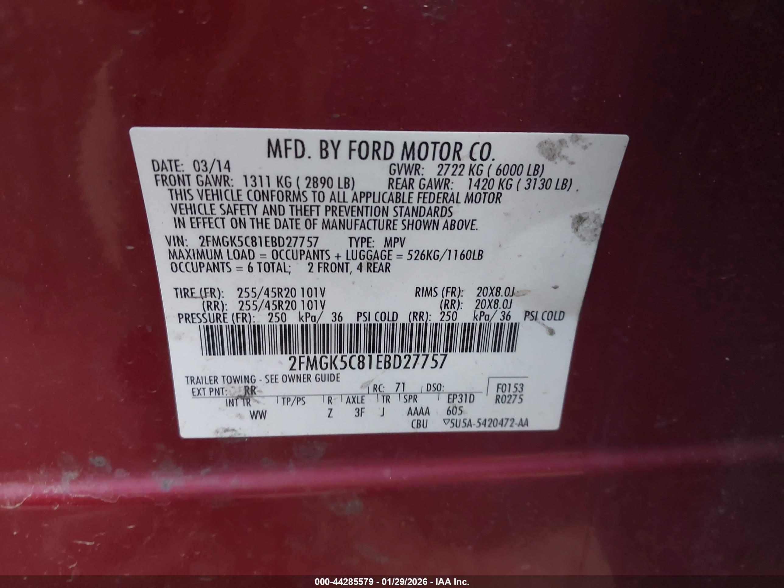 FORD FLEX image 9