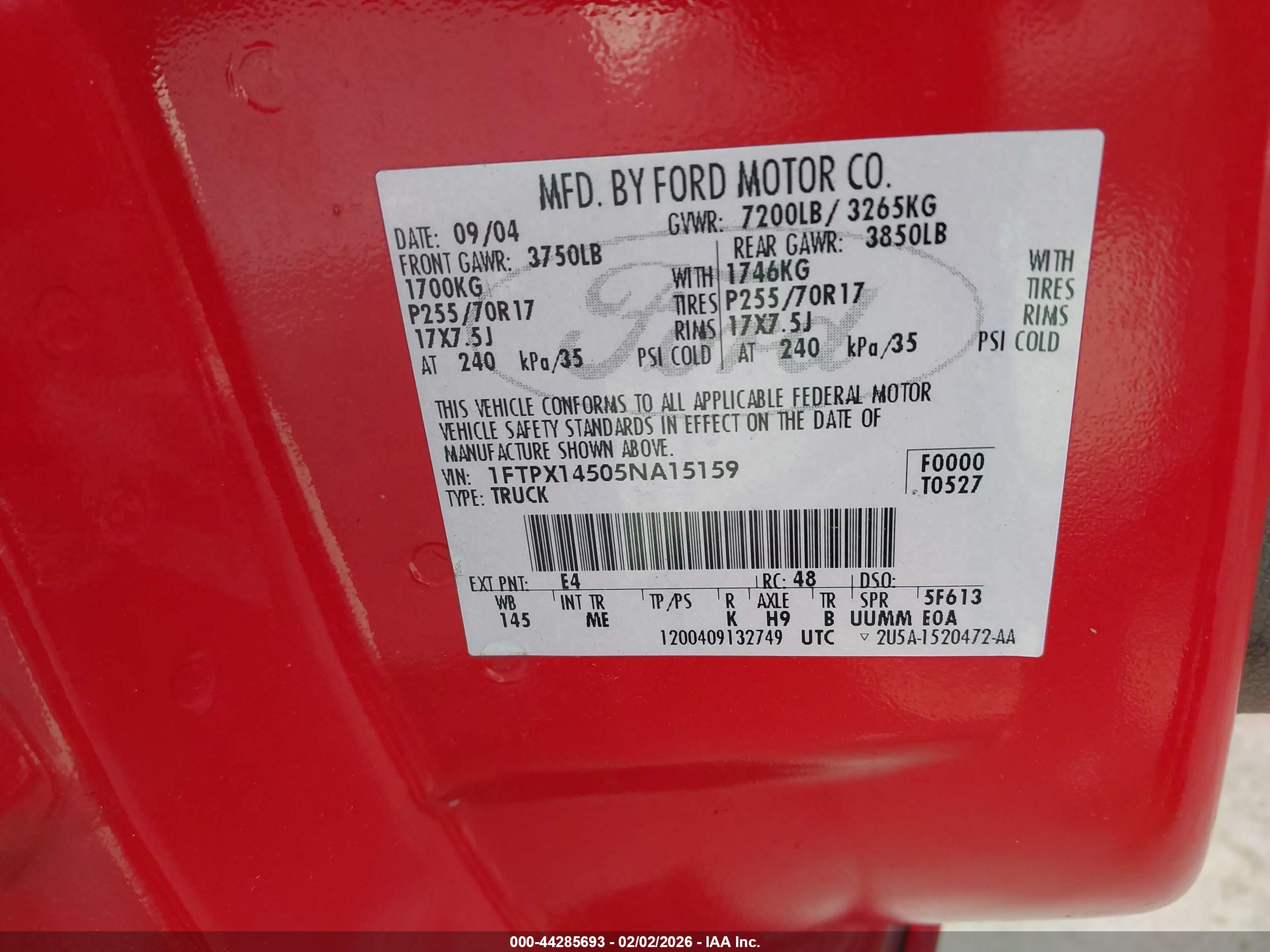 FORD F-150 image 9