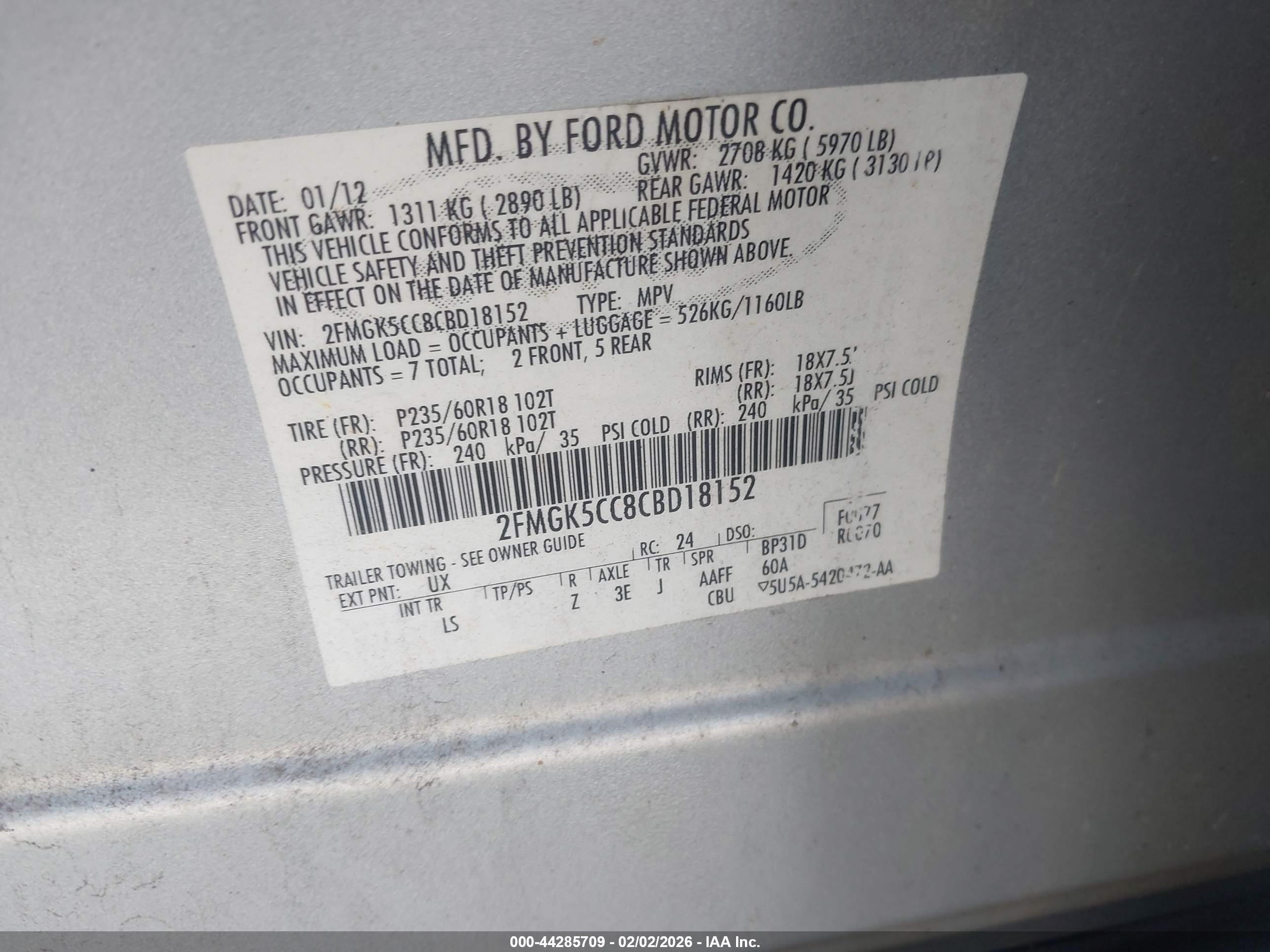 FORD FLEX image 9