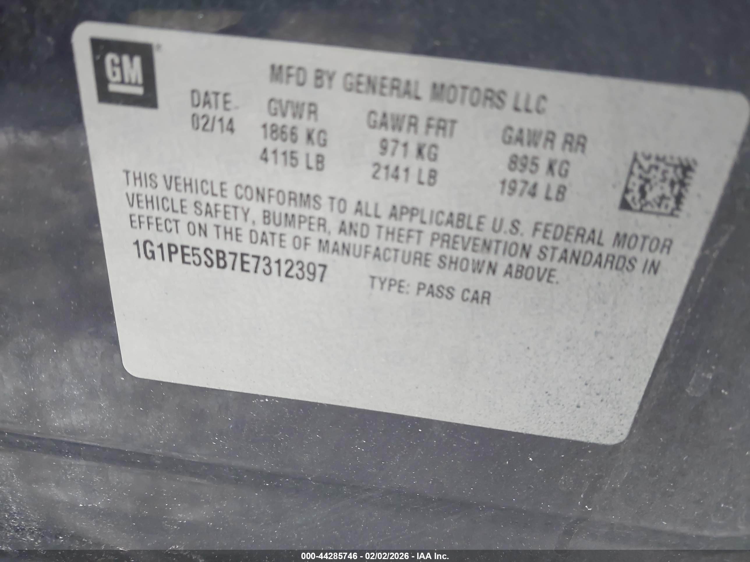 CHEVROLET CRUZE image 9