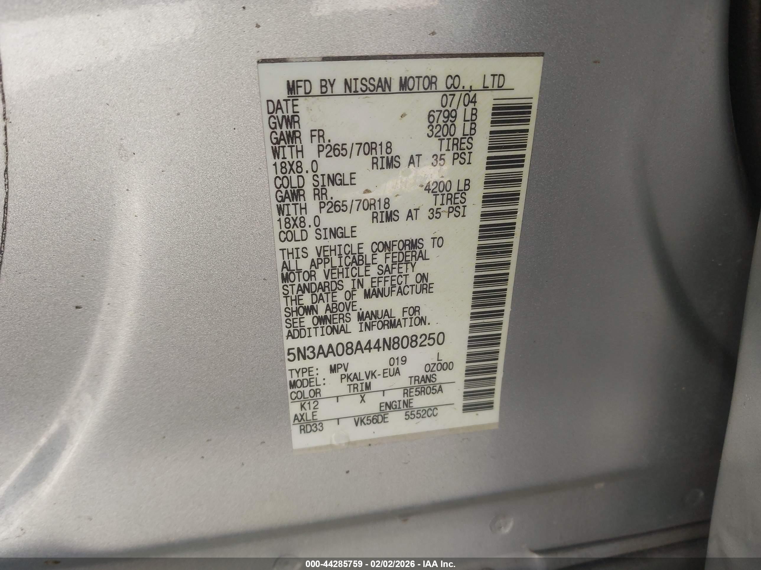 INFINITI QX56 image 9