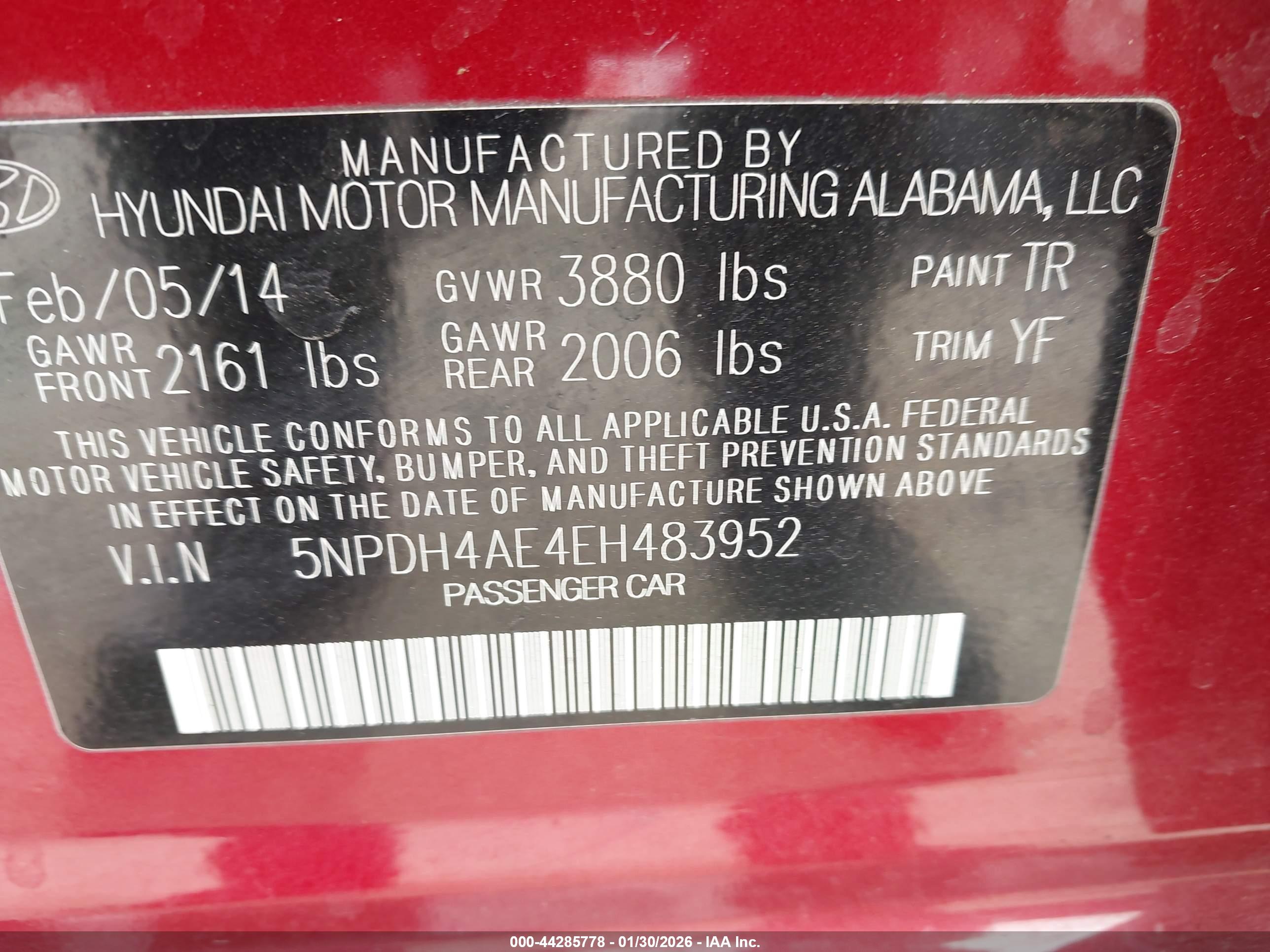HYUNDAI ELANTRA image 9