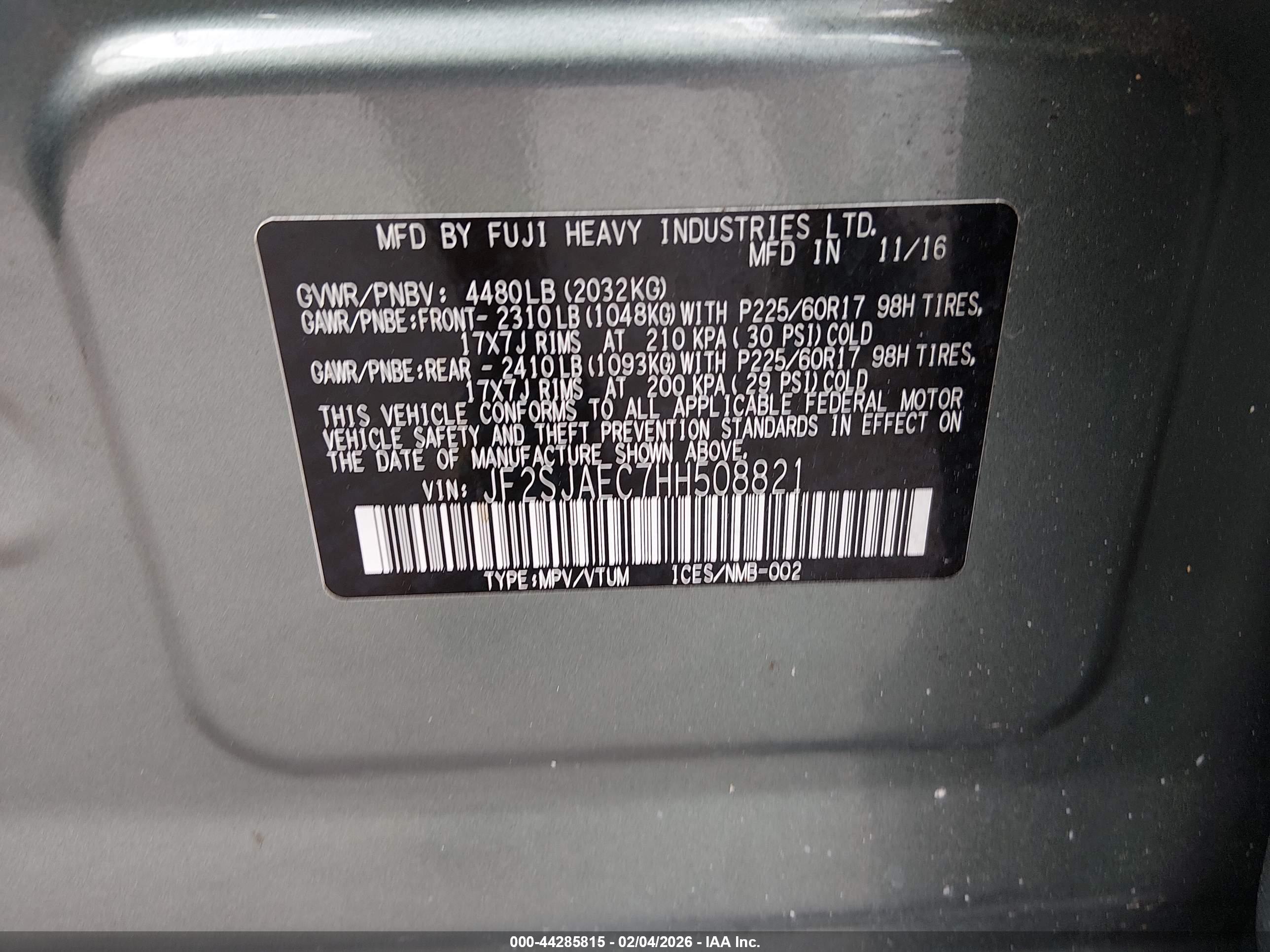 SUBARU FORESTER image 9