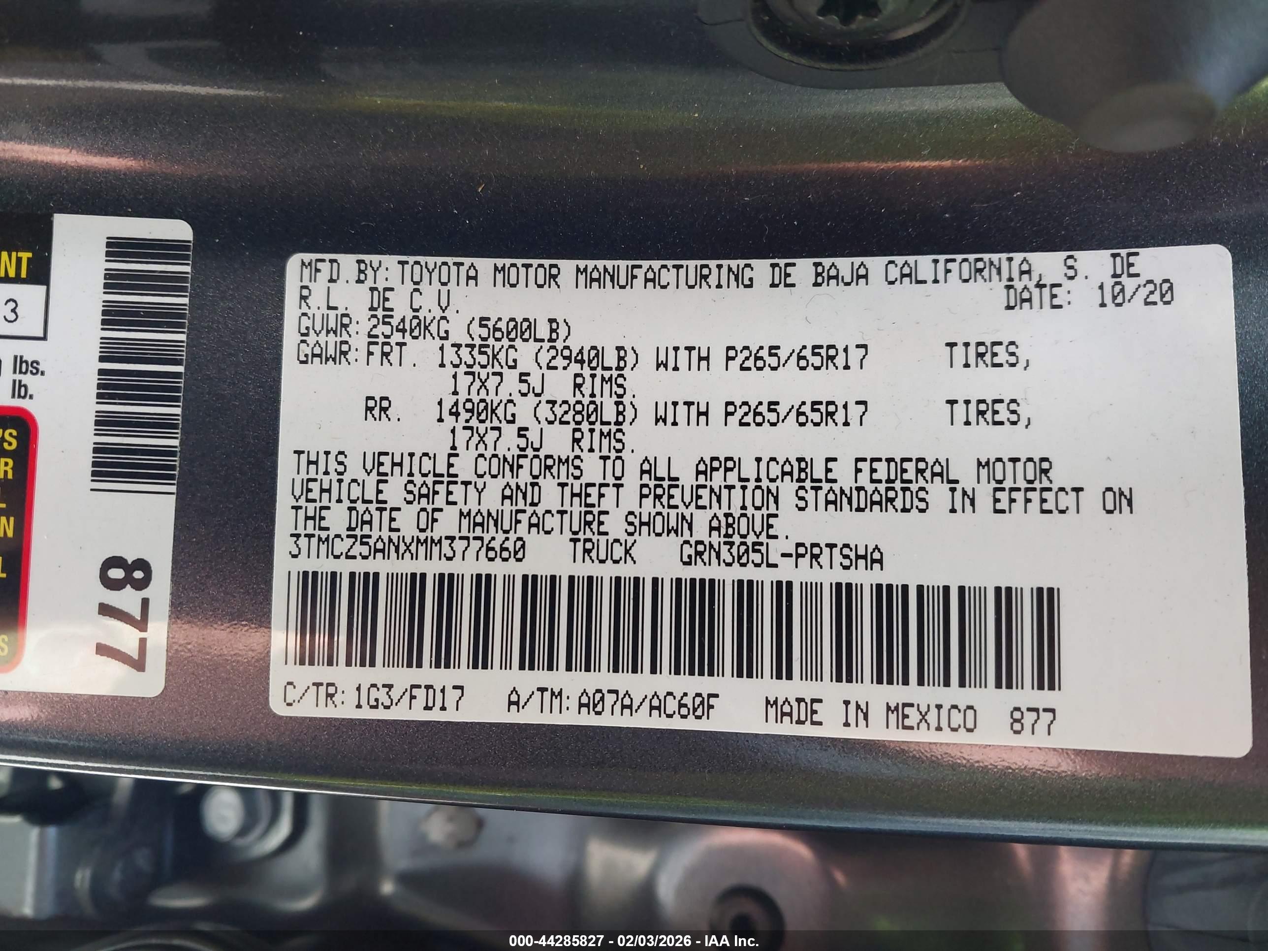 TOYOTA TACOMA image 9