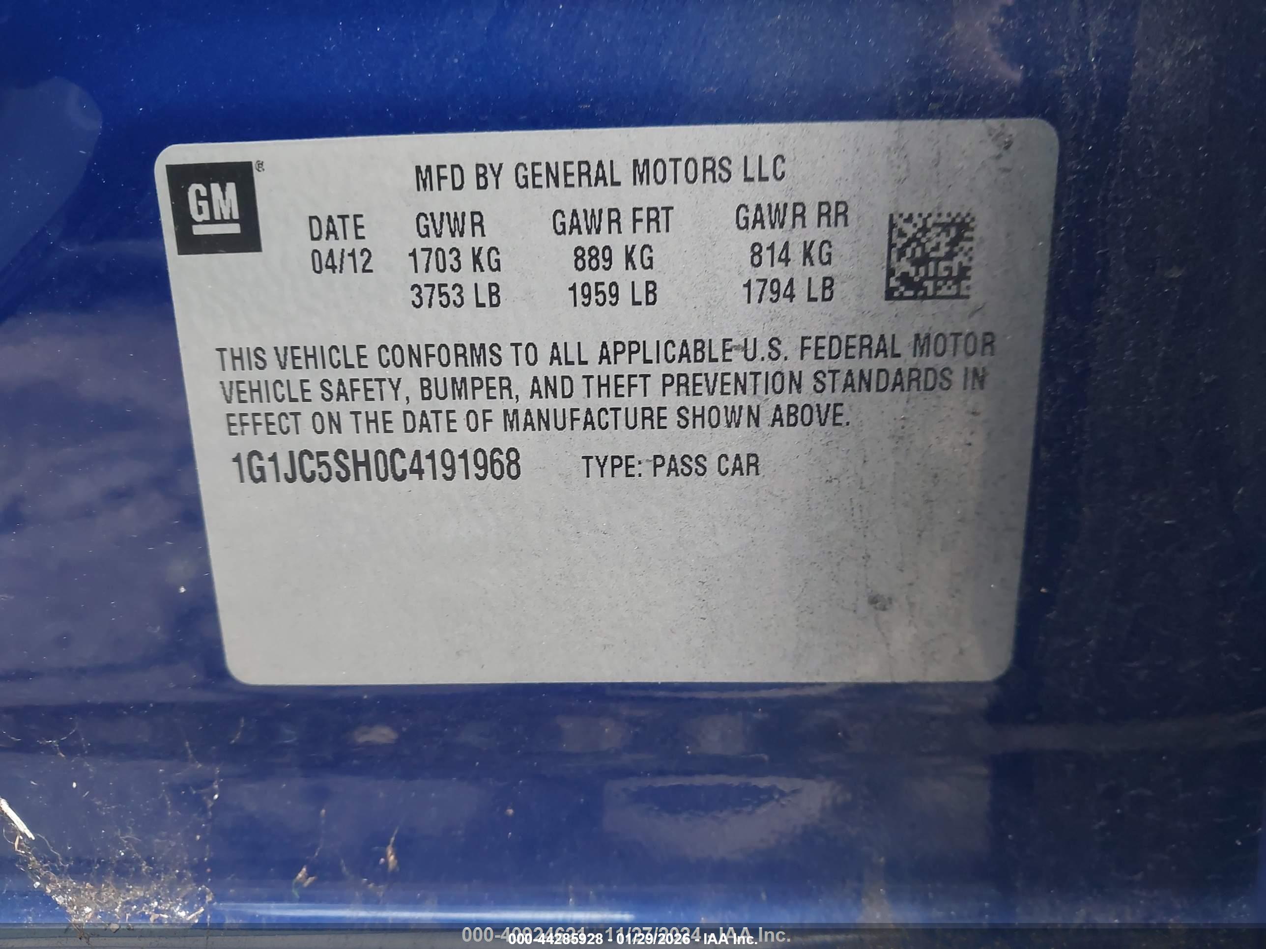 CHEVROLET SONIC image 9