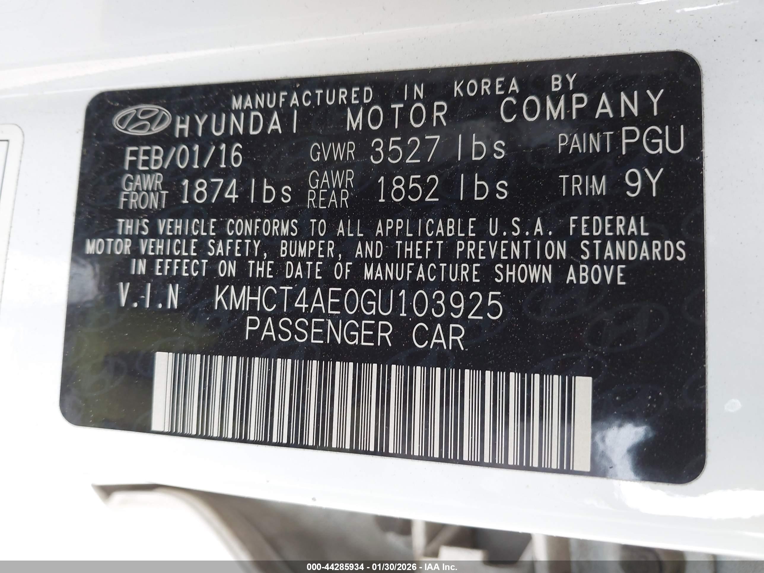 HYUNDAI ACCENT image 9
