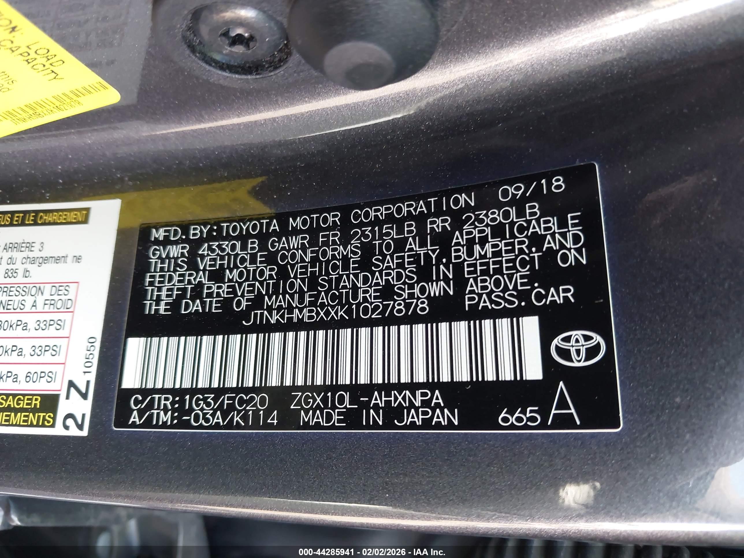 TOYOTA C-HR image 9