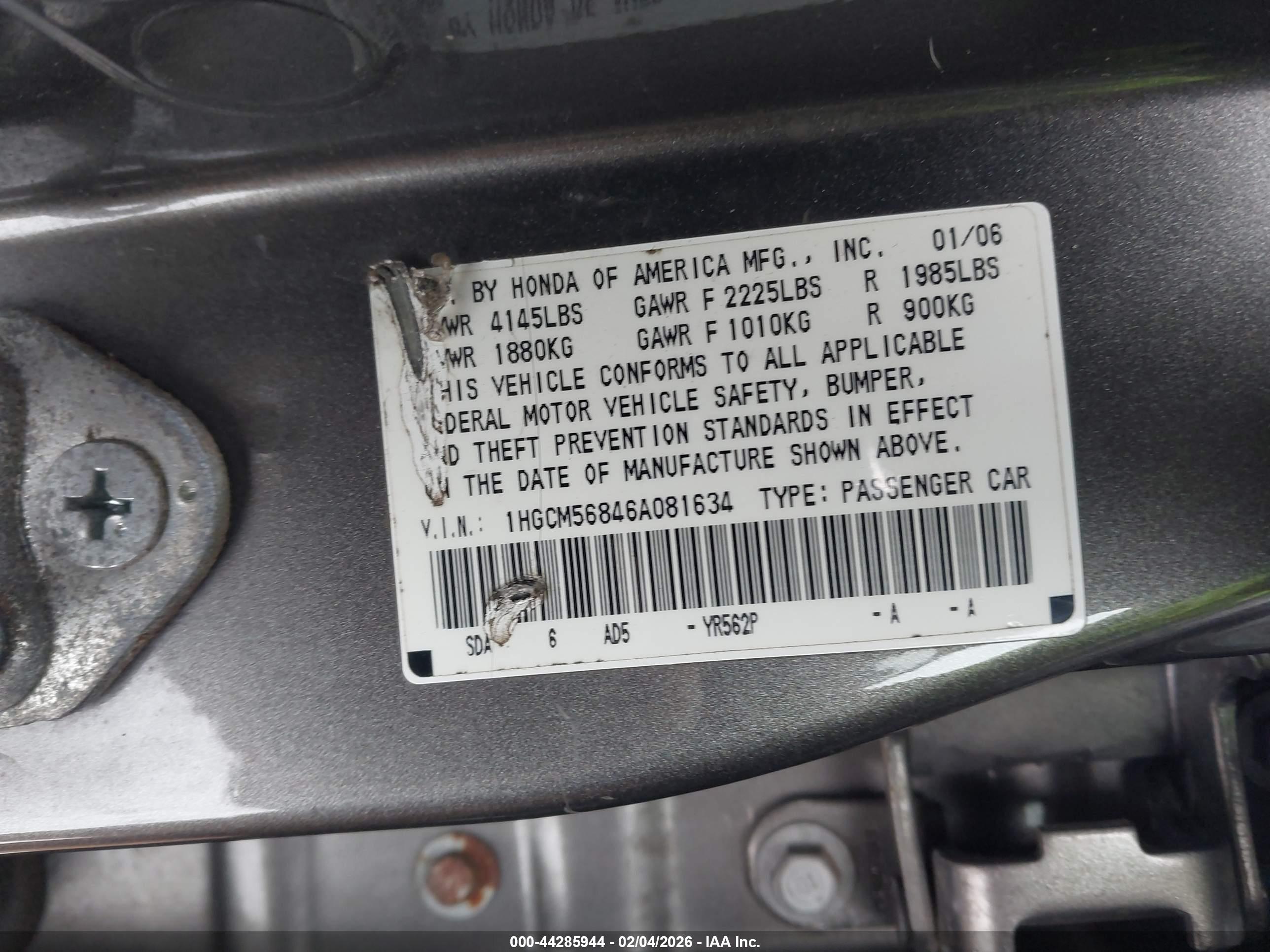 HONDA ACCORD image 9