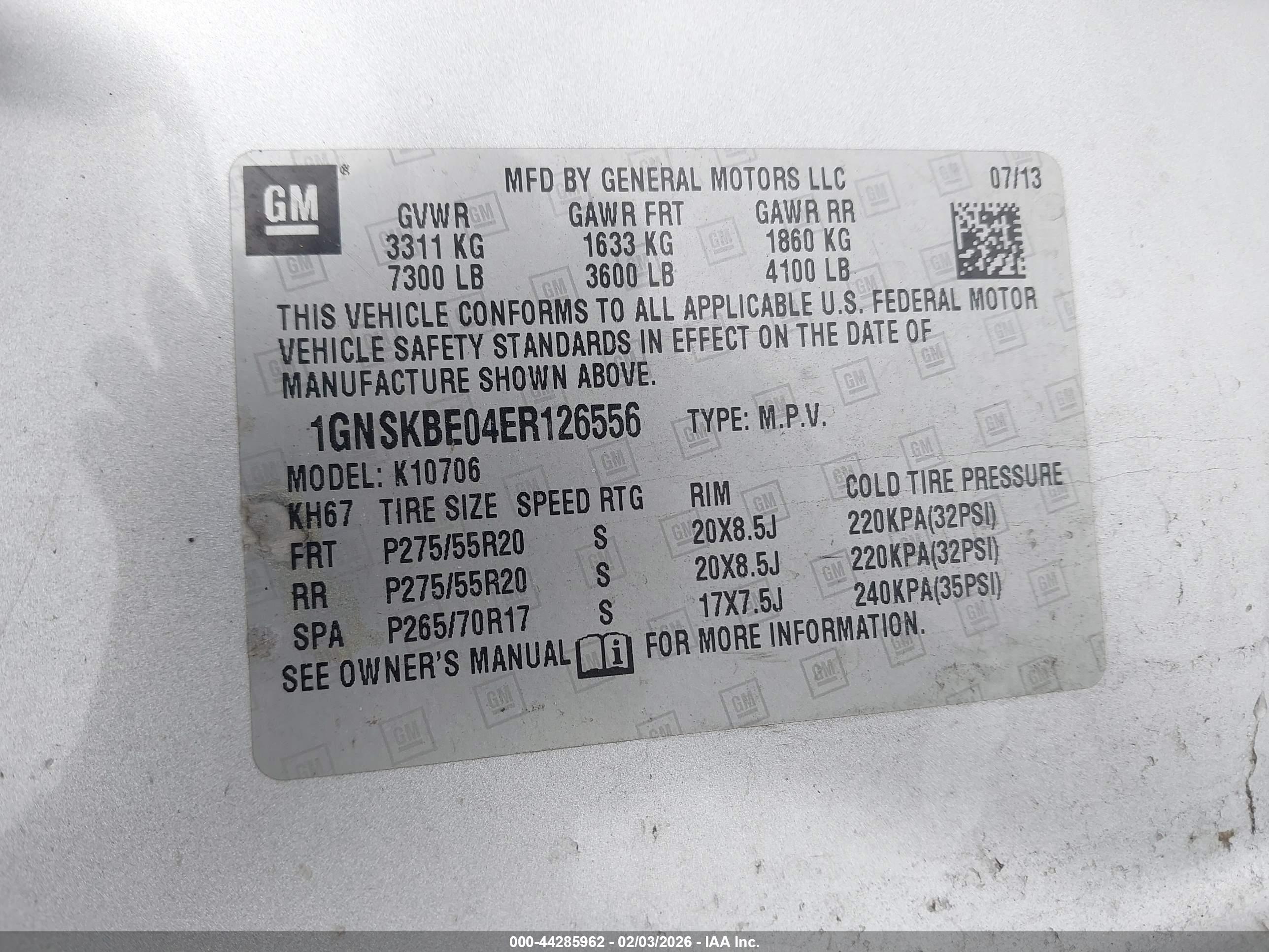 CHEVROLET TAHOE image 9