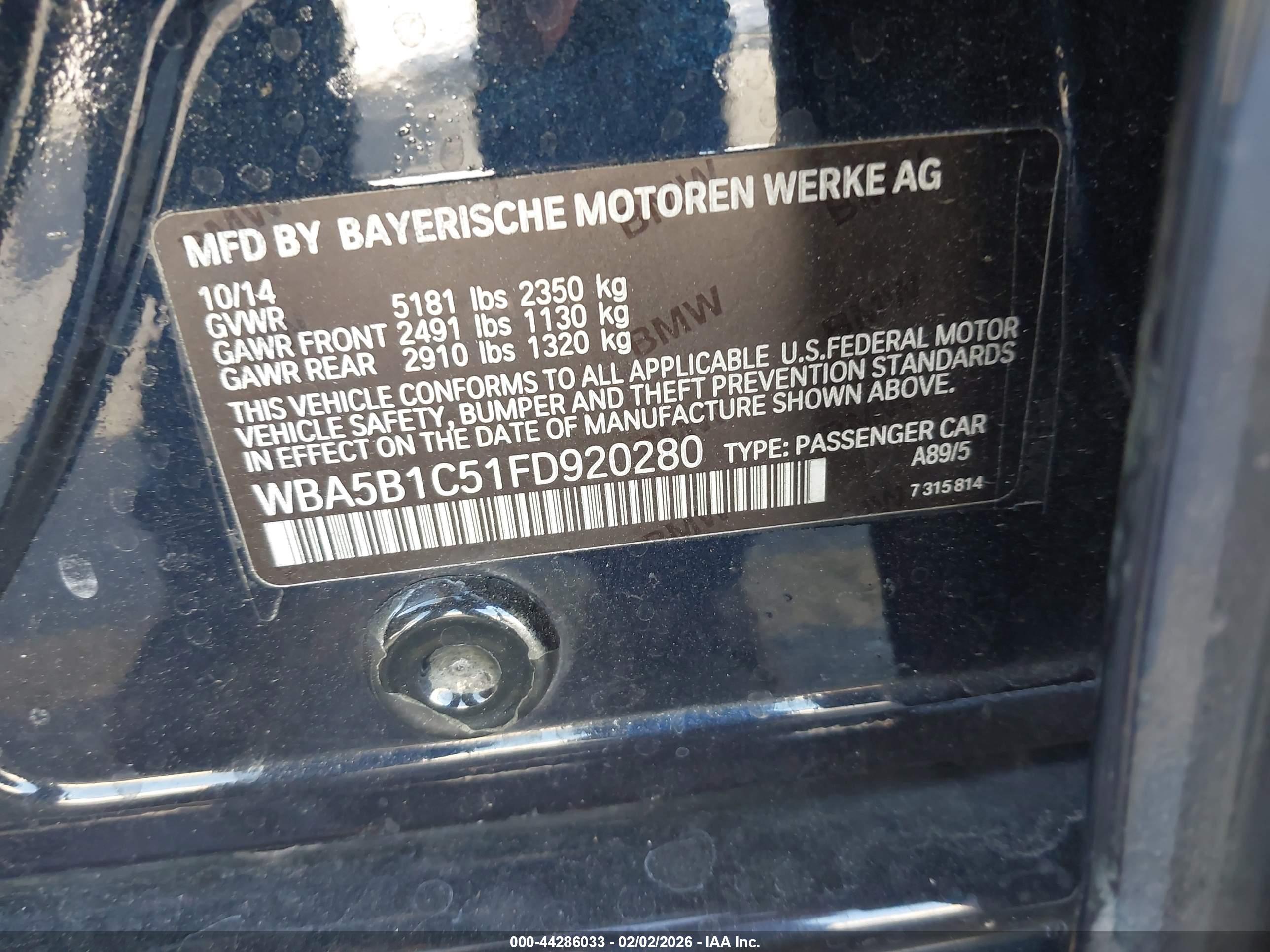 BMW 535I image 9