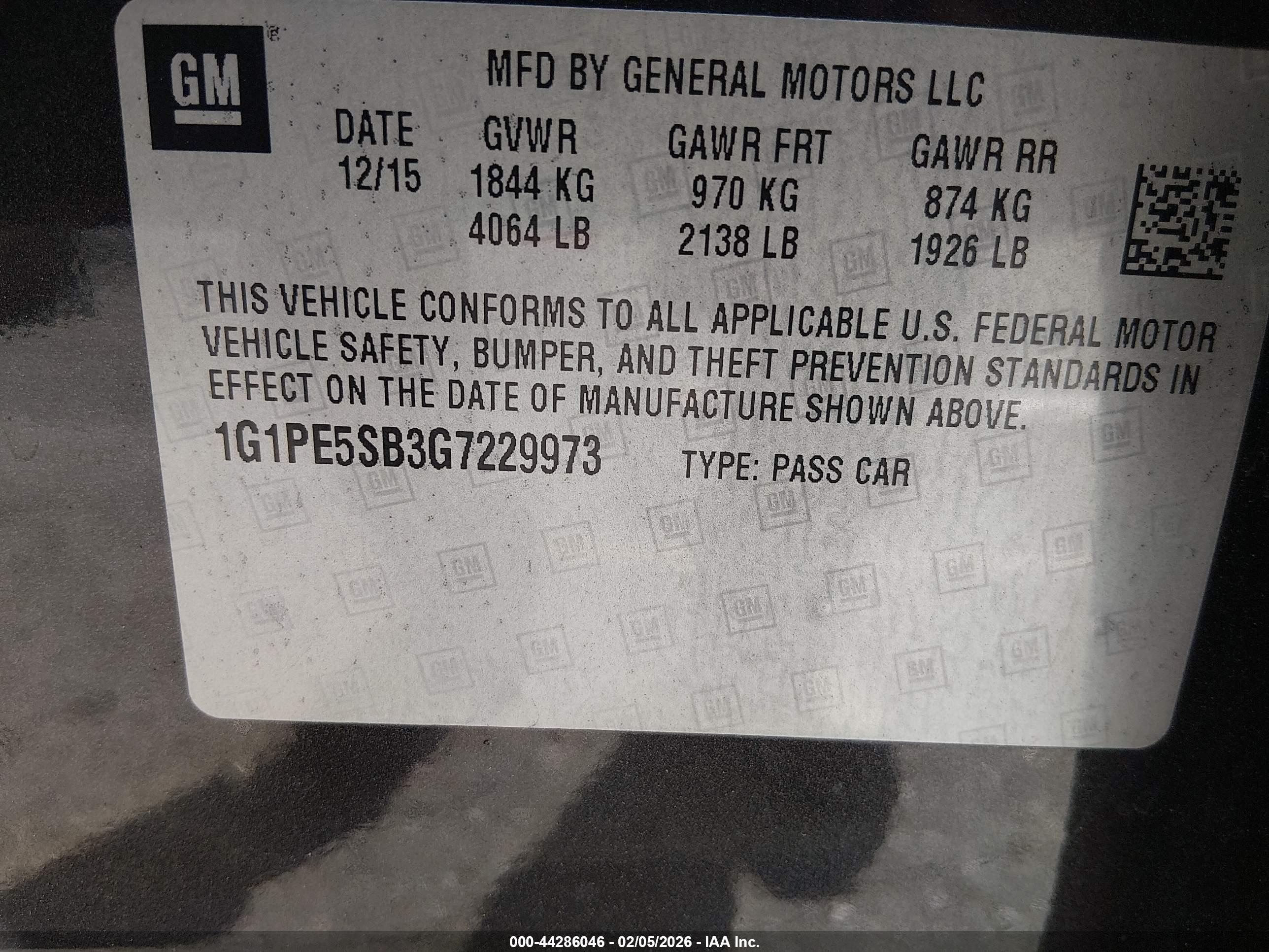 CHEVROLET CRUZE image 9