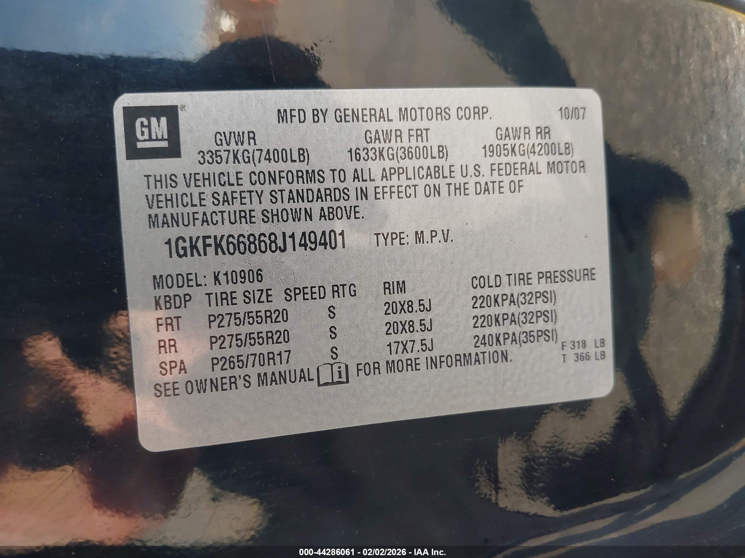 GMC YUKON image 9