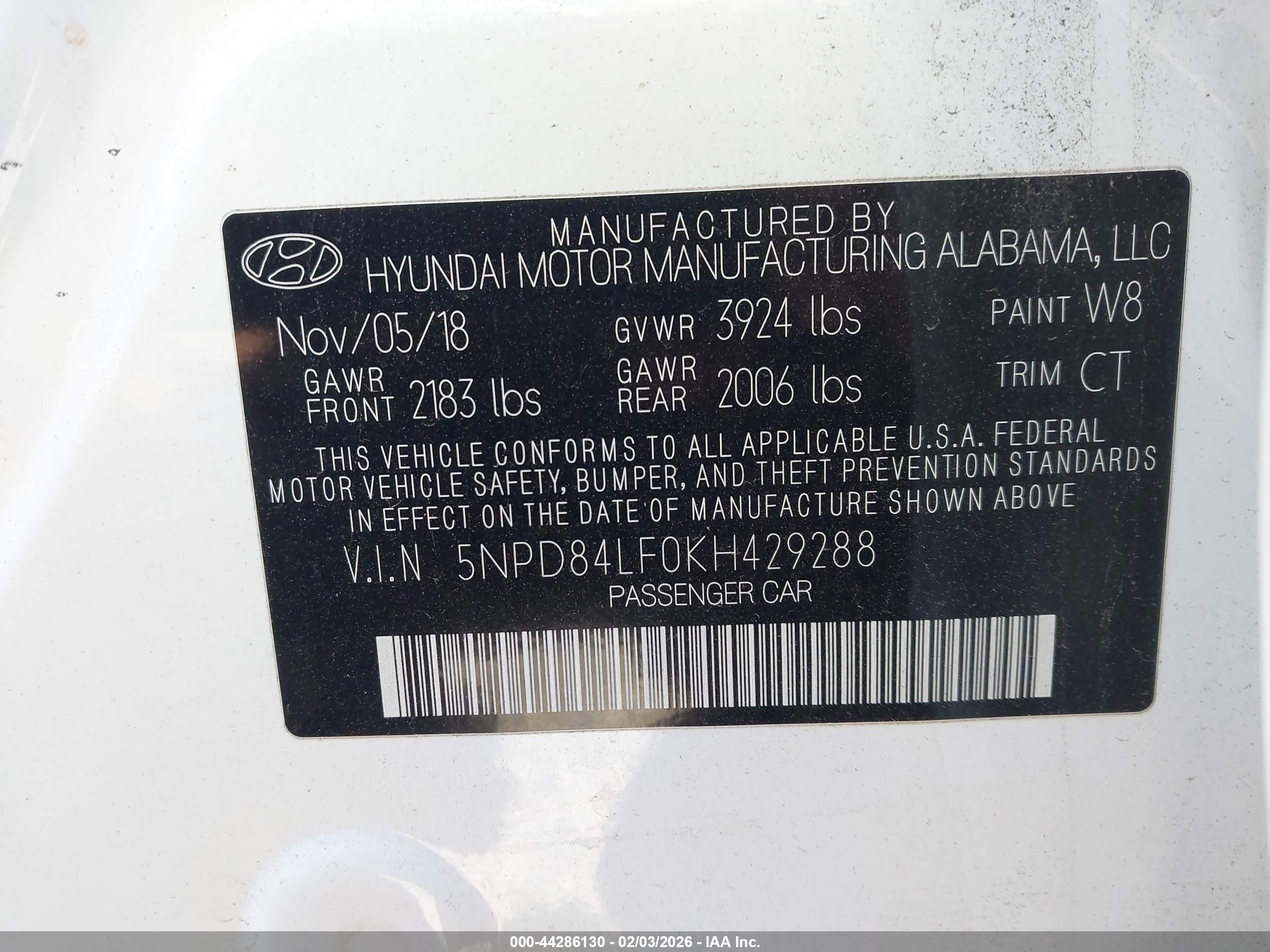 HYUNDAI ELANTRA image 9