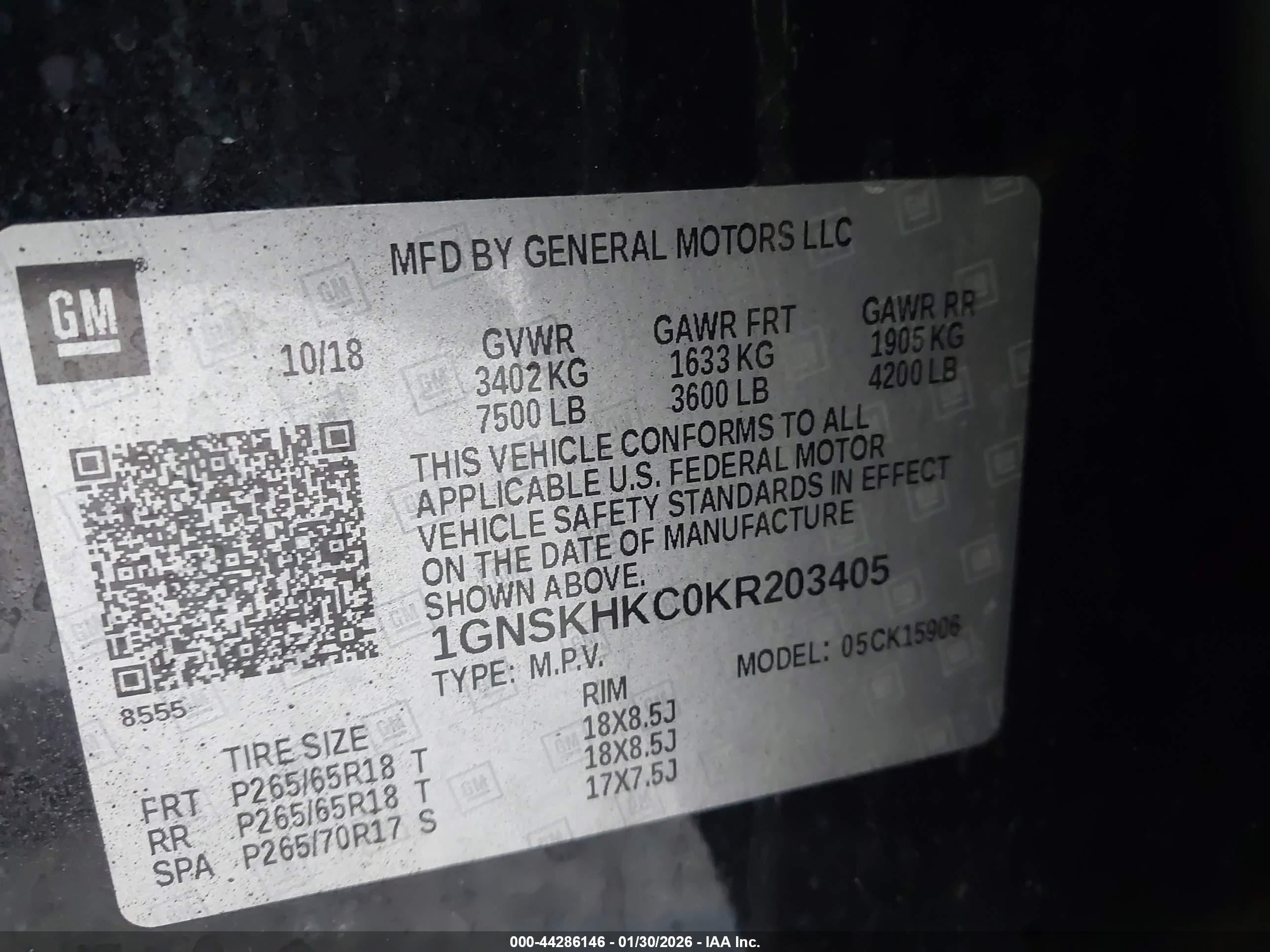 CHEVROLET SUBURBAN image 9