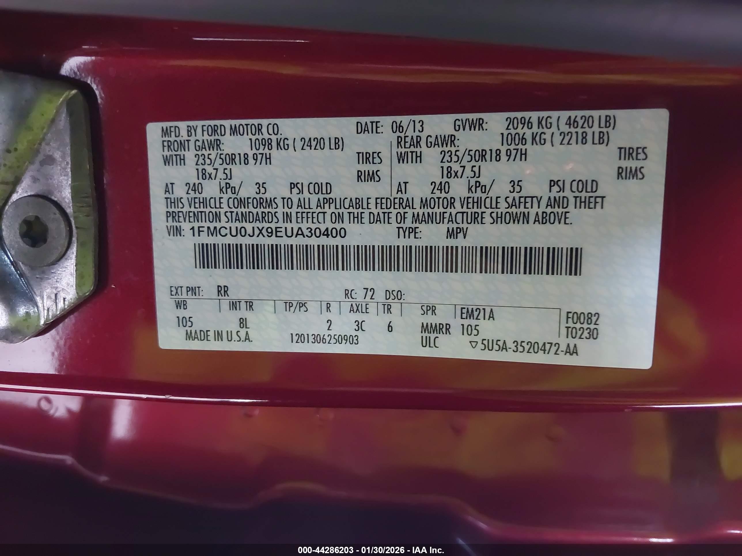 FORD ESCAPE image 9