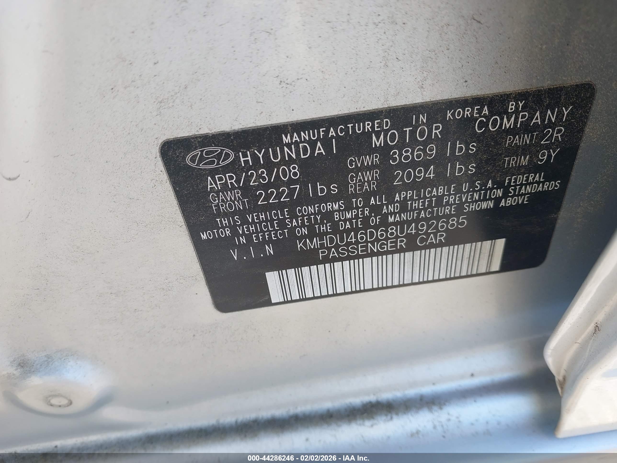 HYUNDAI ELANTRA image 9
