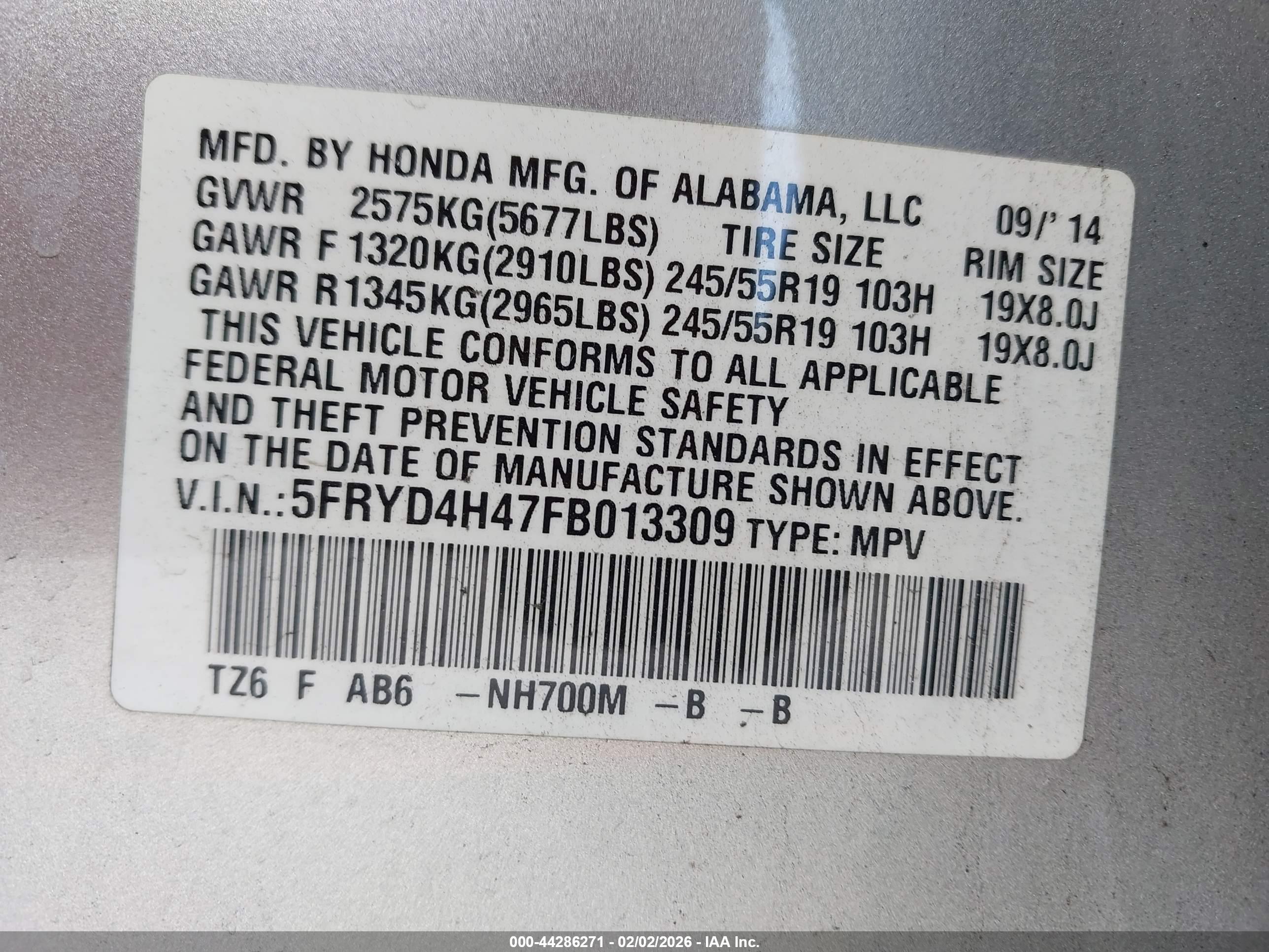 ACURA MDX image 9