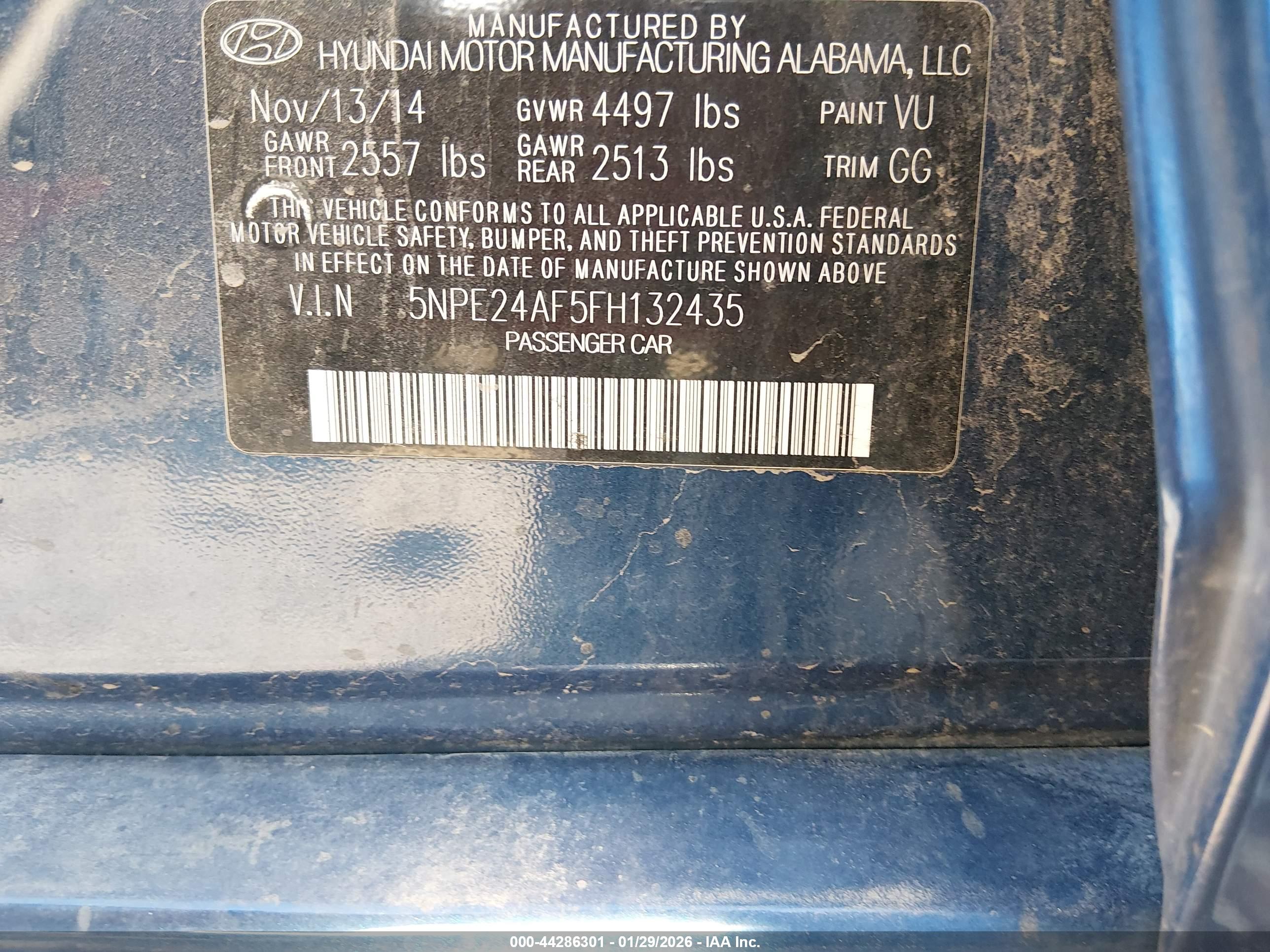 HYUNDAI SONATA image 9
