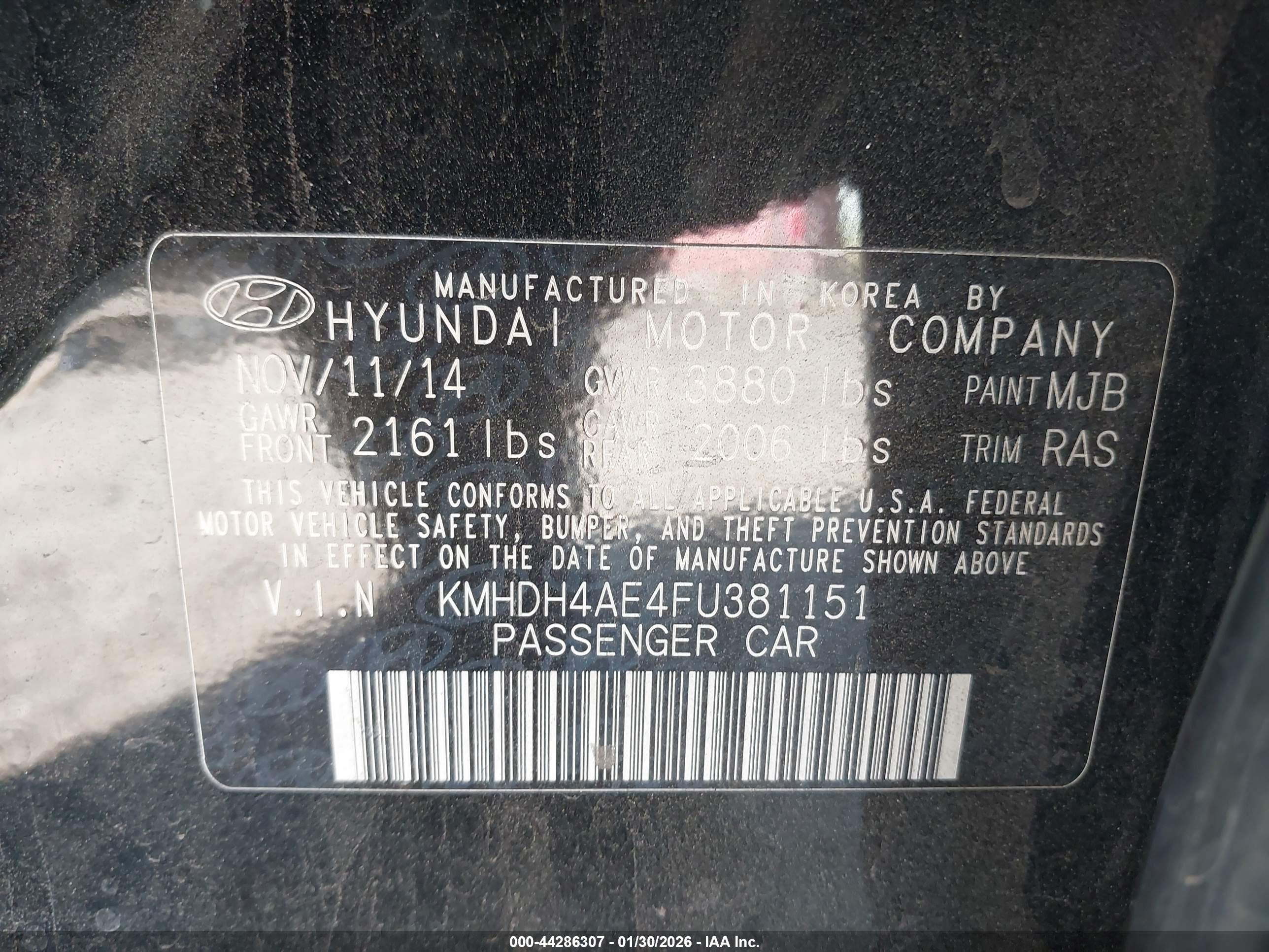 HYUNDAI ELANTRA image 9