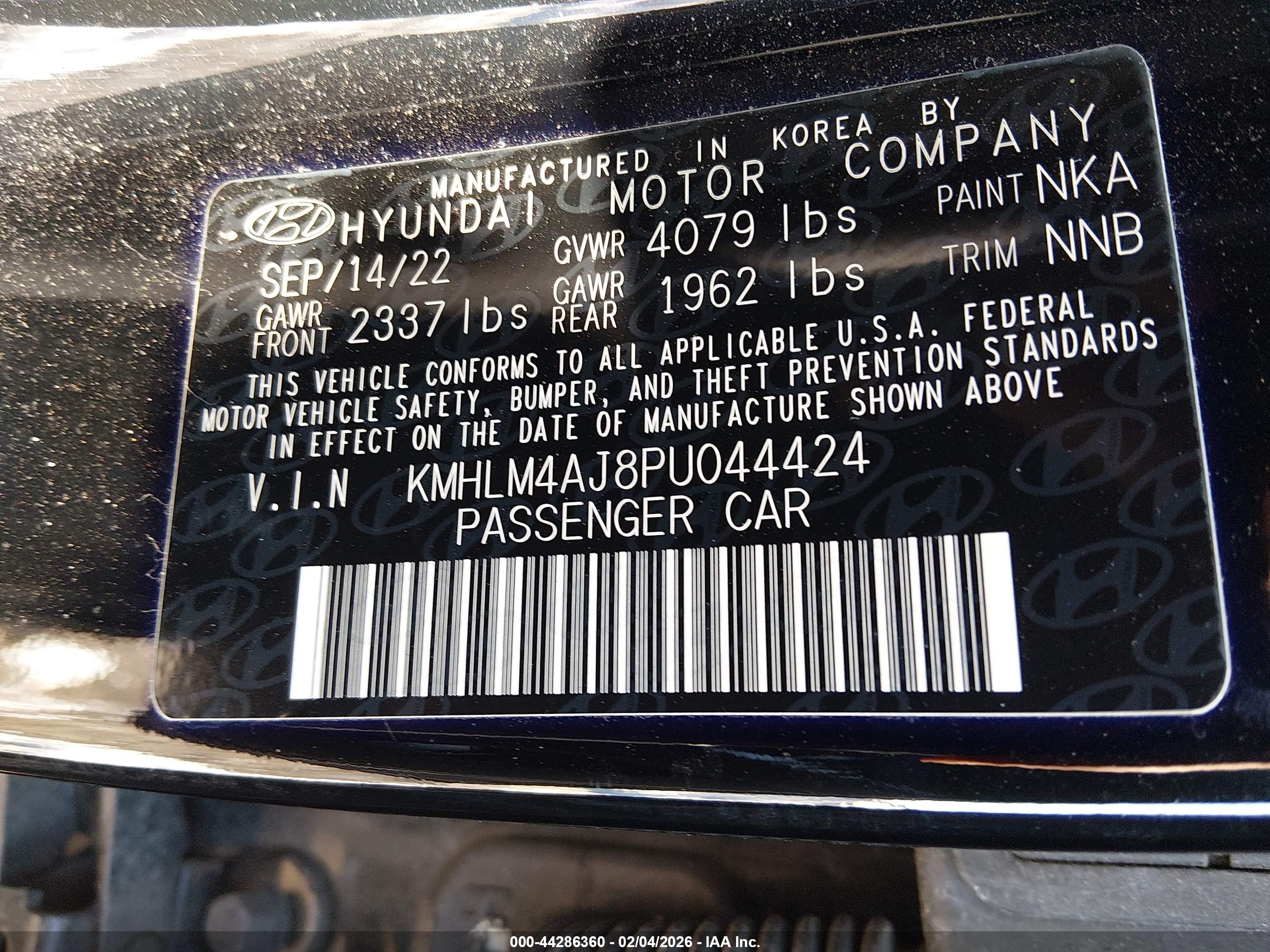HYUNDAI ELANTRA image 9