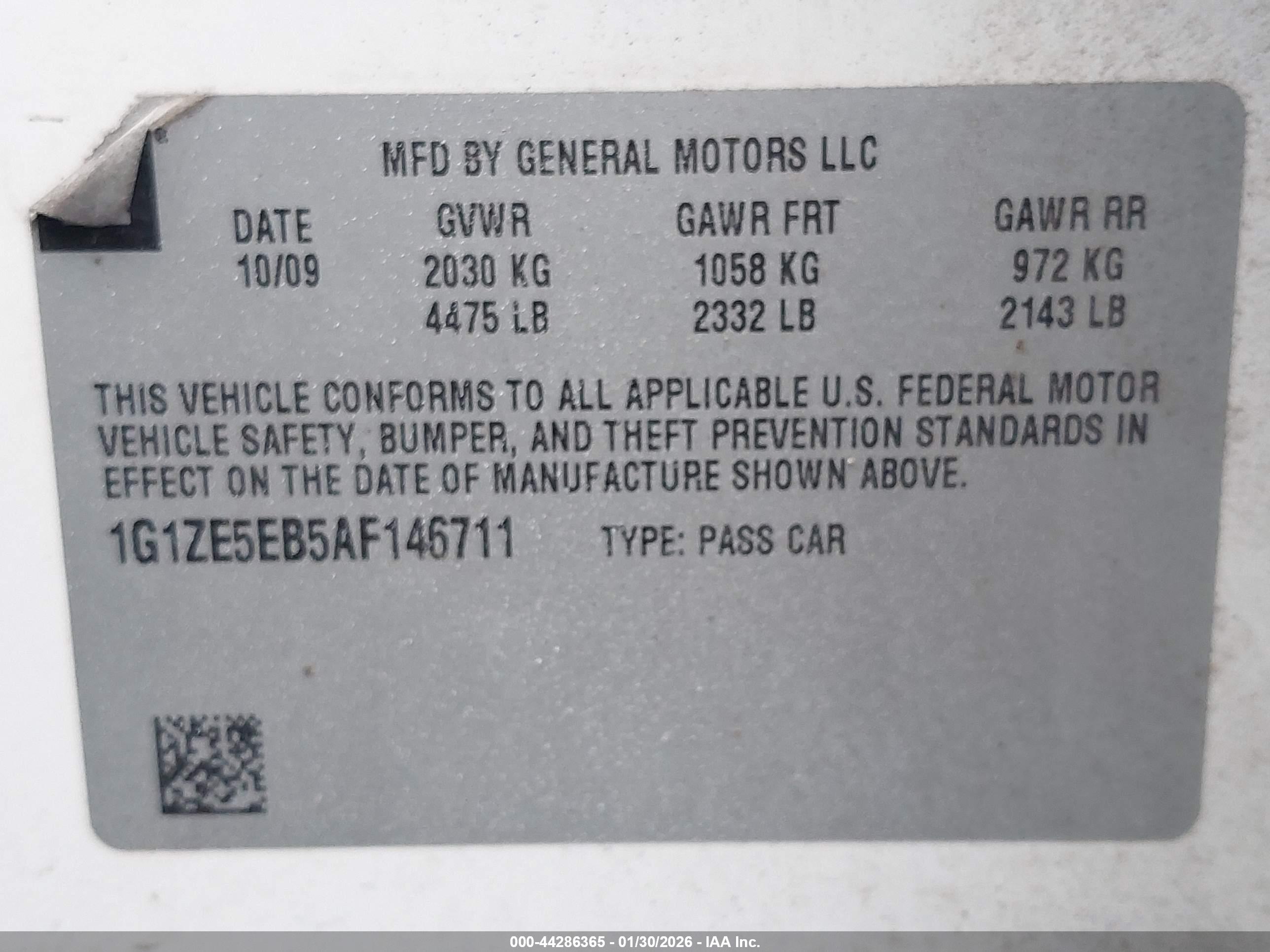 CHEVROLET MALIBU image 9