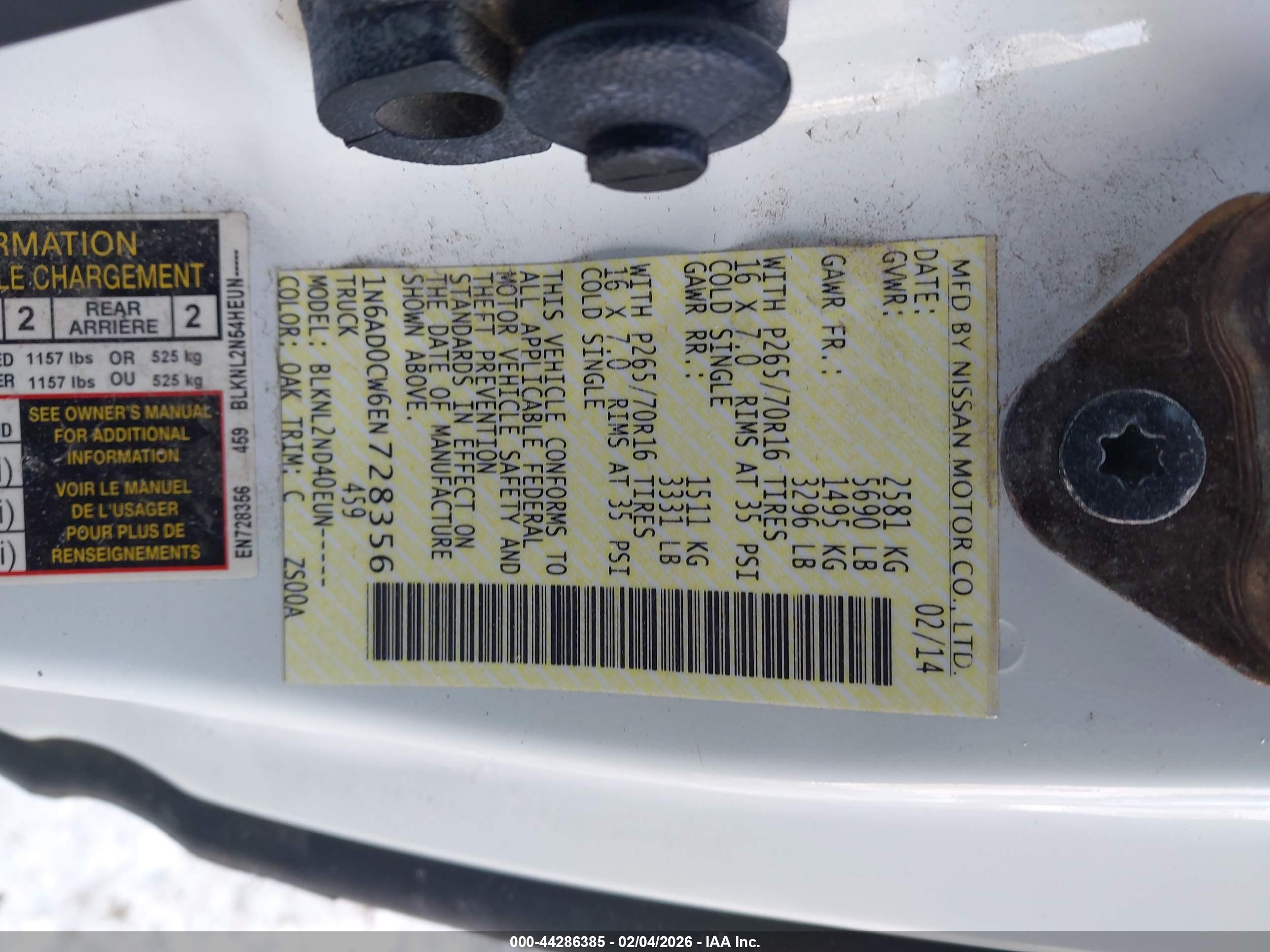 NISSAN FRONTIER image 9