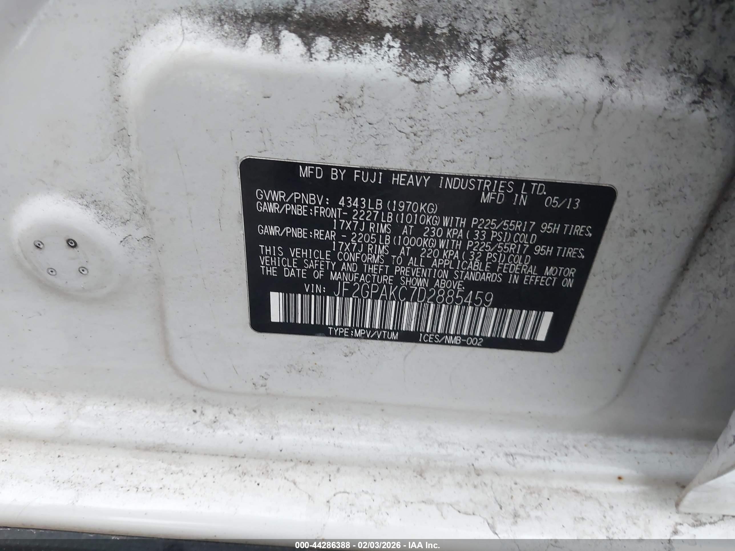 SUBARU XV image 9