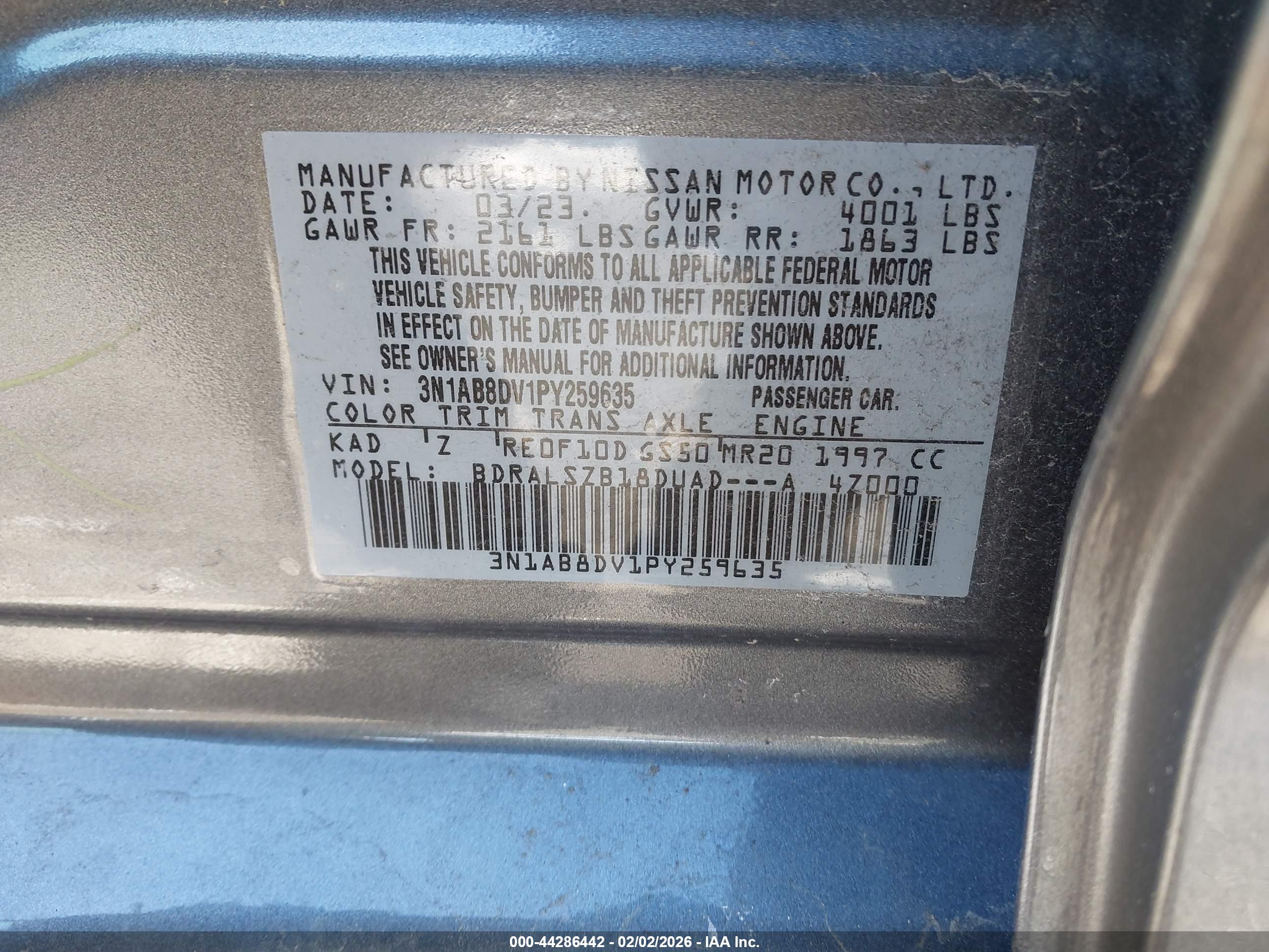 NISSAN SENTRA image 9