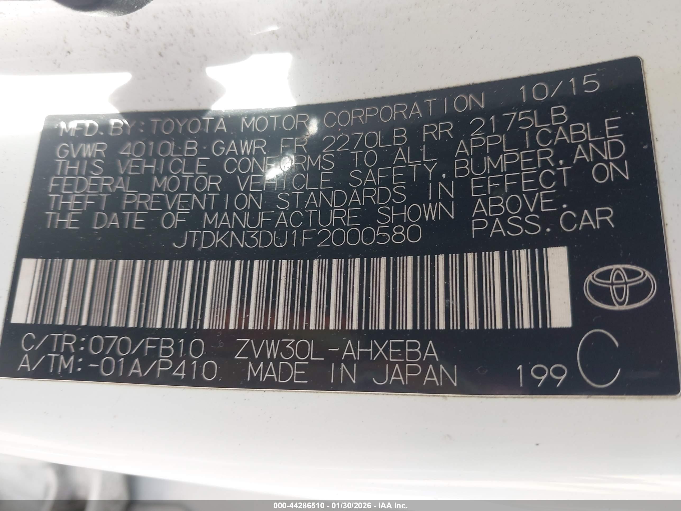 TOYOTA PRIUS image 9