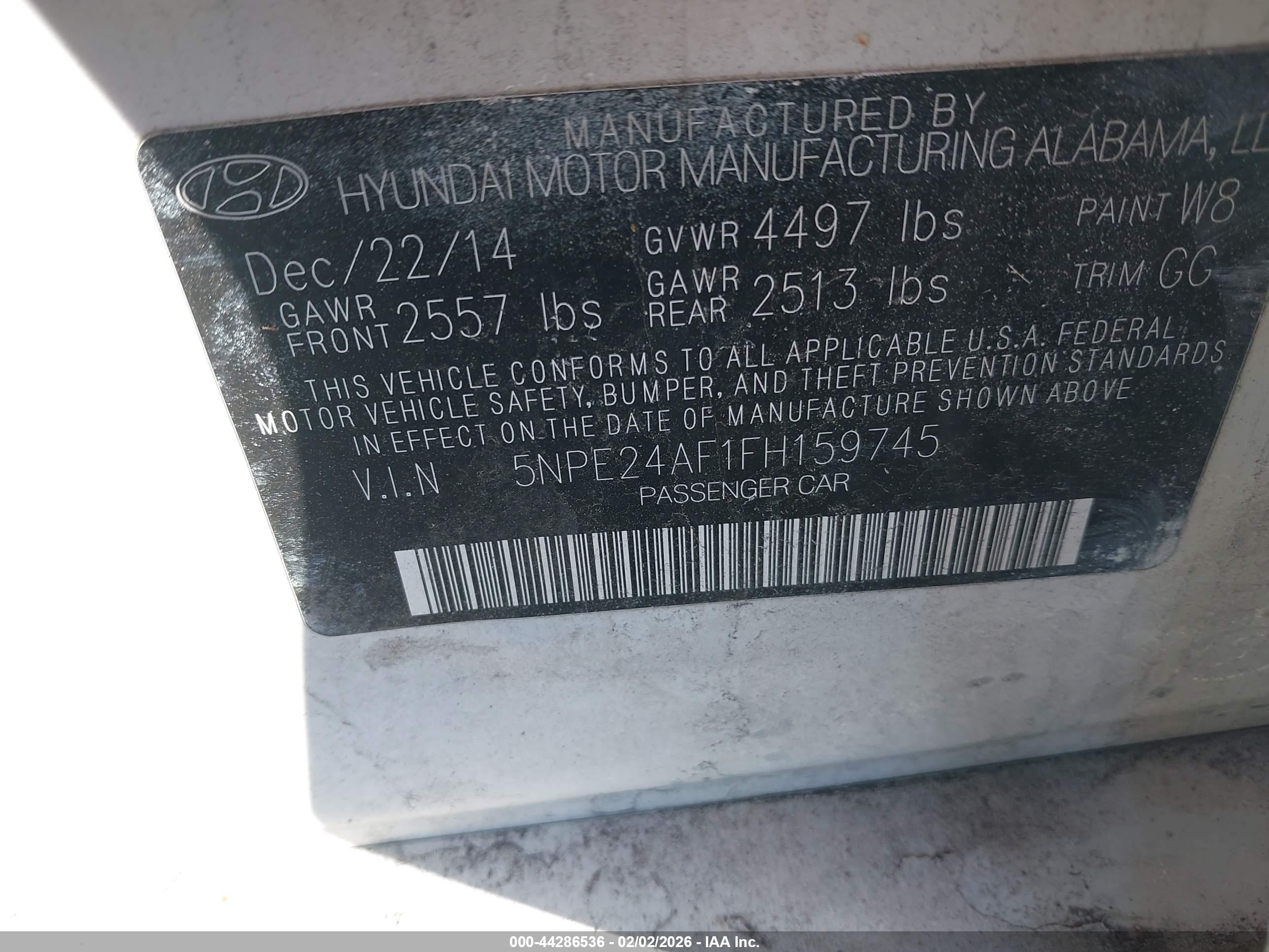 HYUNDAI SONATA image 9