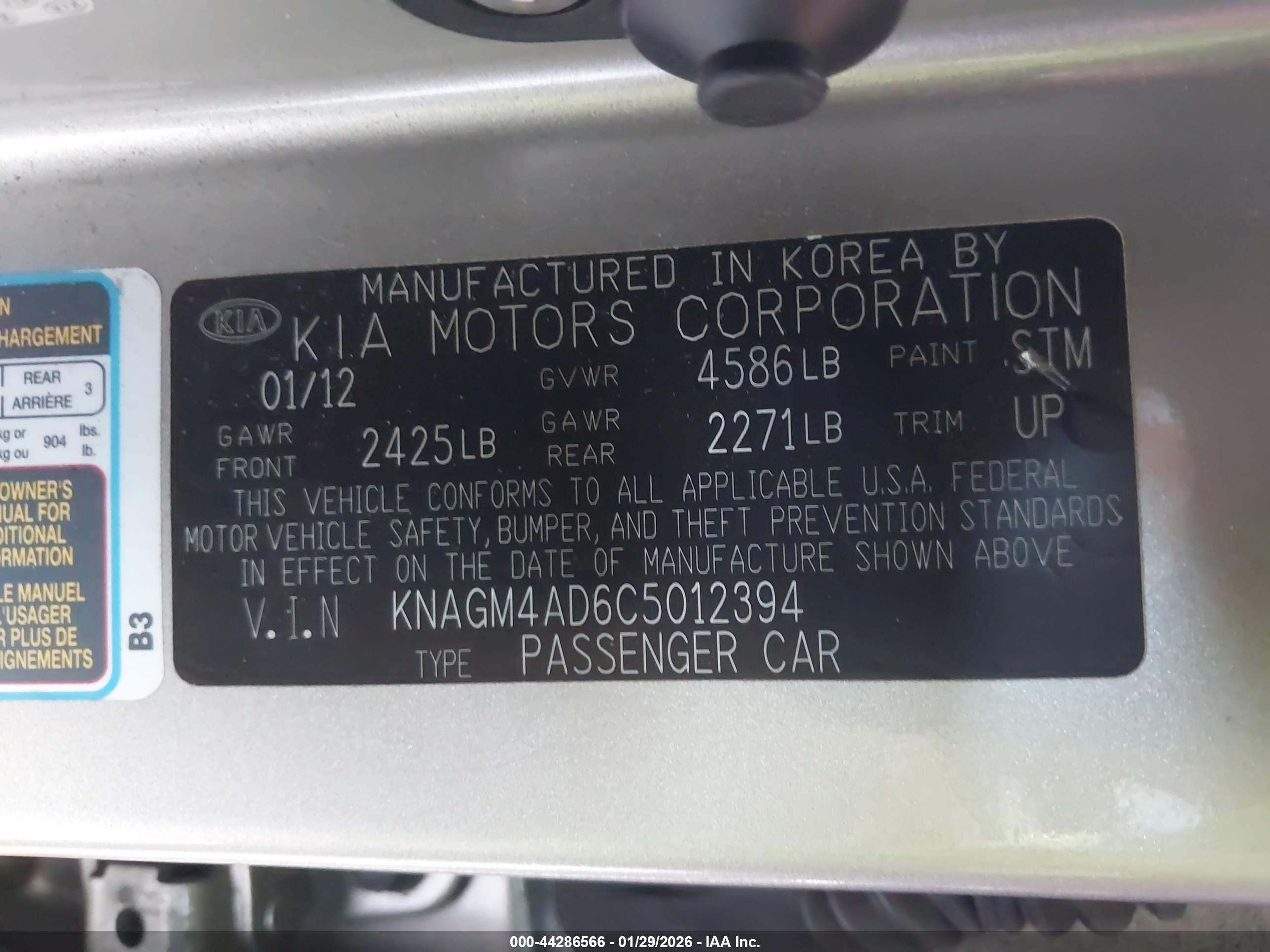 KIA OPTIMA image 9