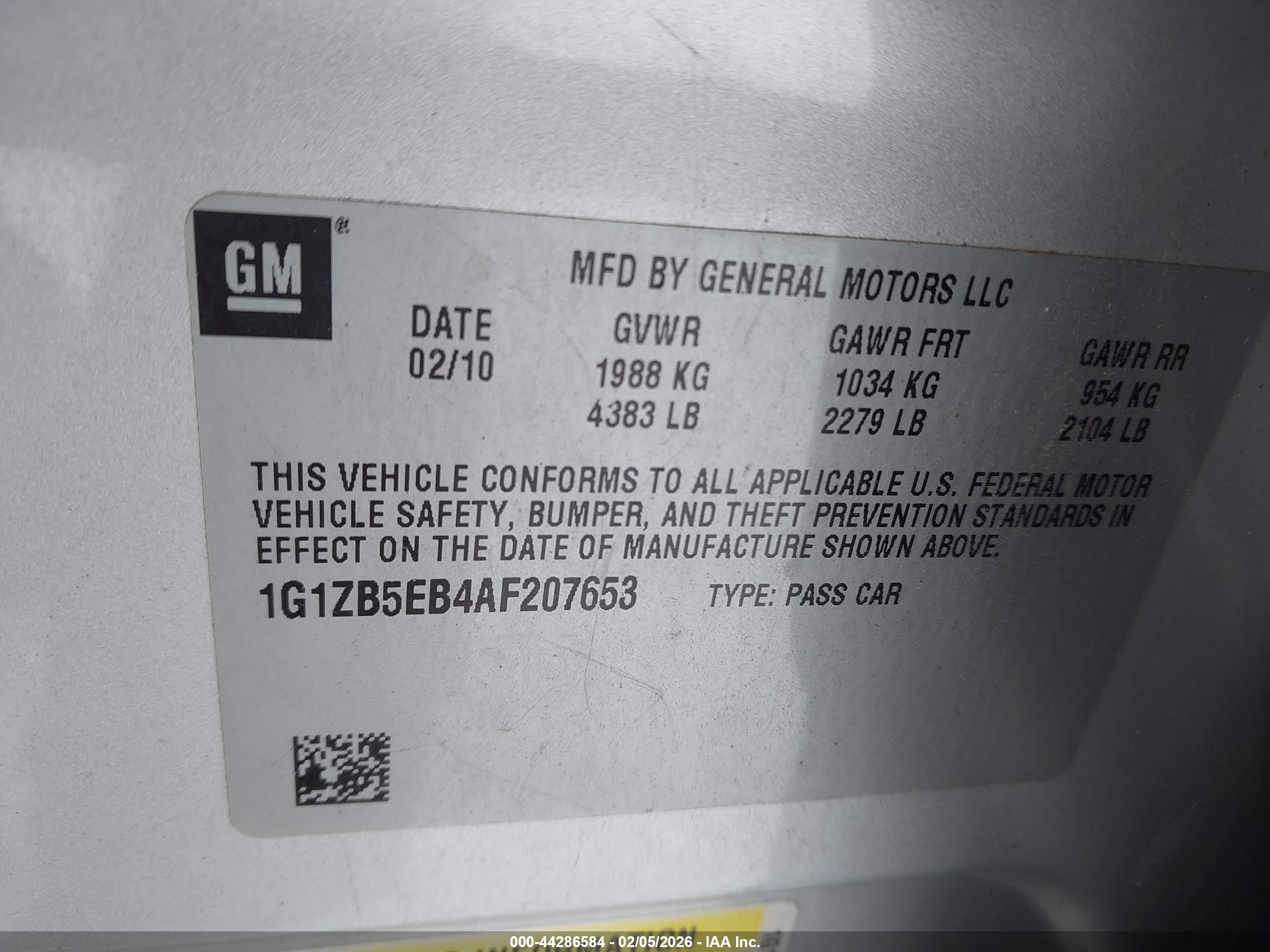 CHEVROLET MALIBU image 9
