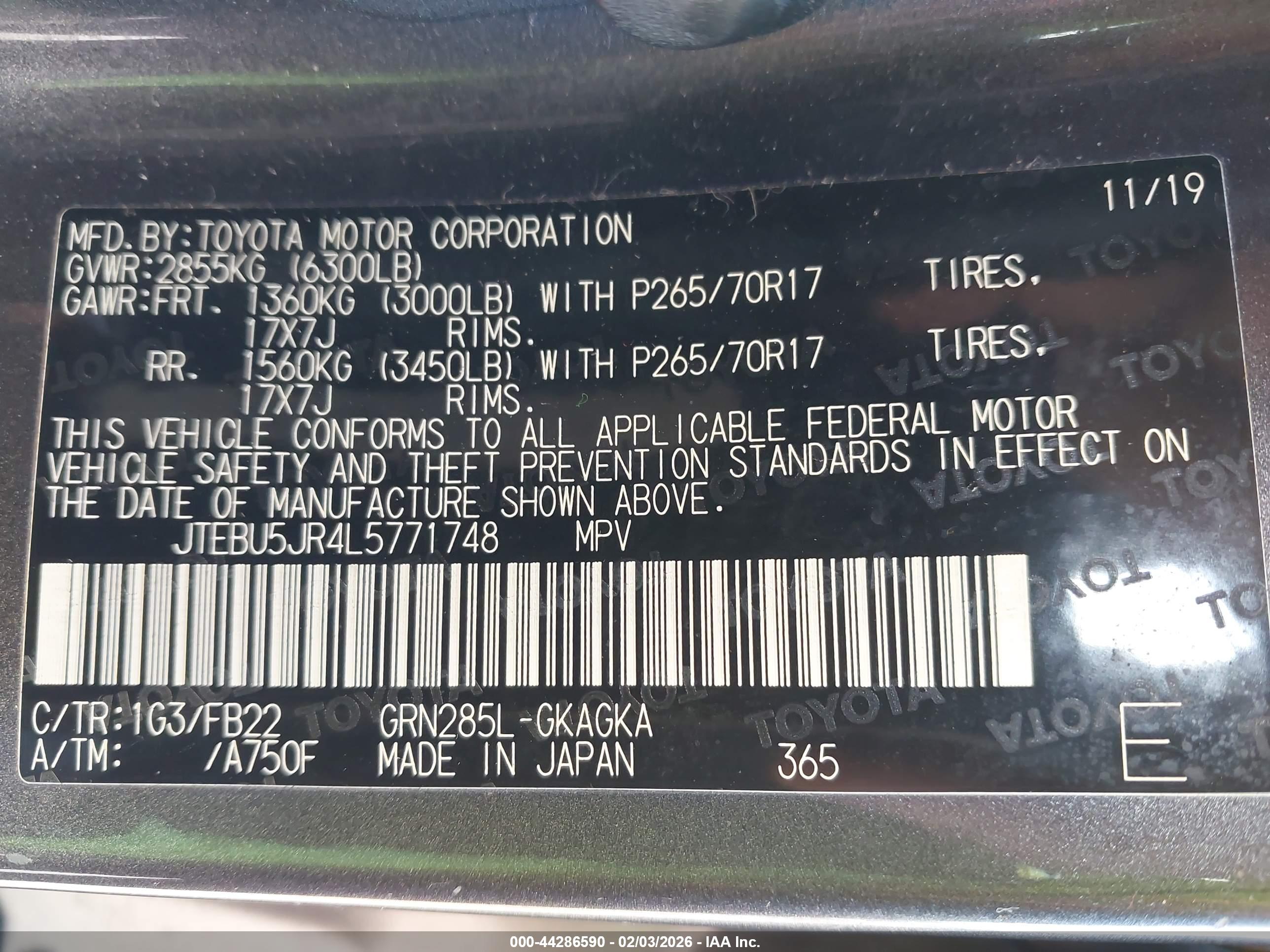 TOYOTA 4RUNNER image 9