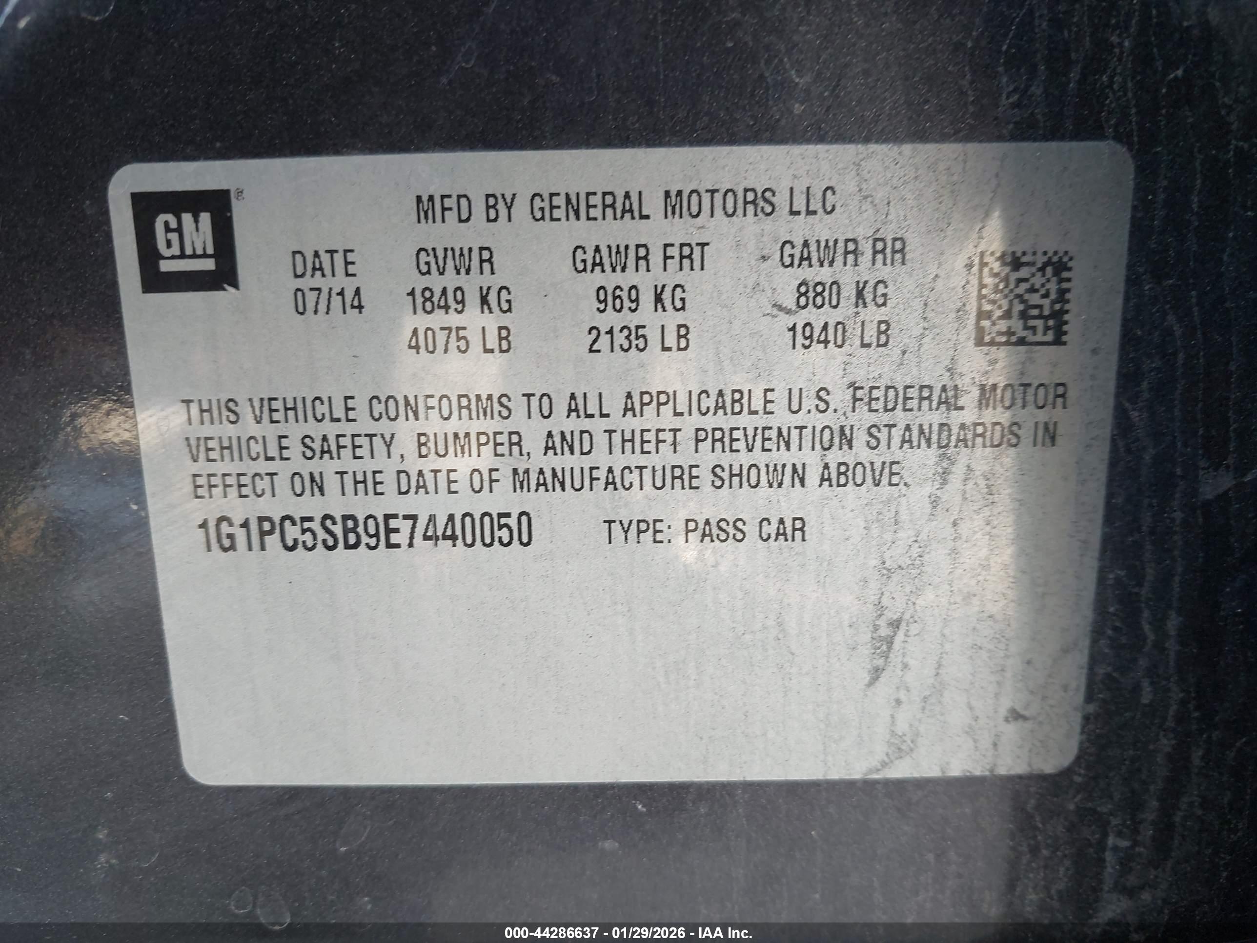 CHEVROLET CRUZE image 9