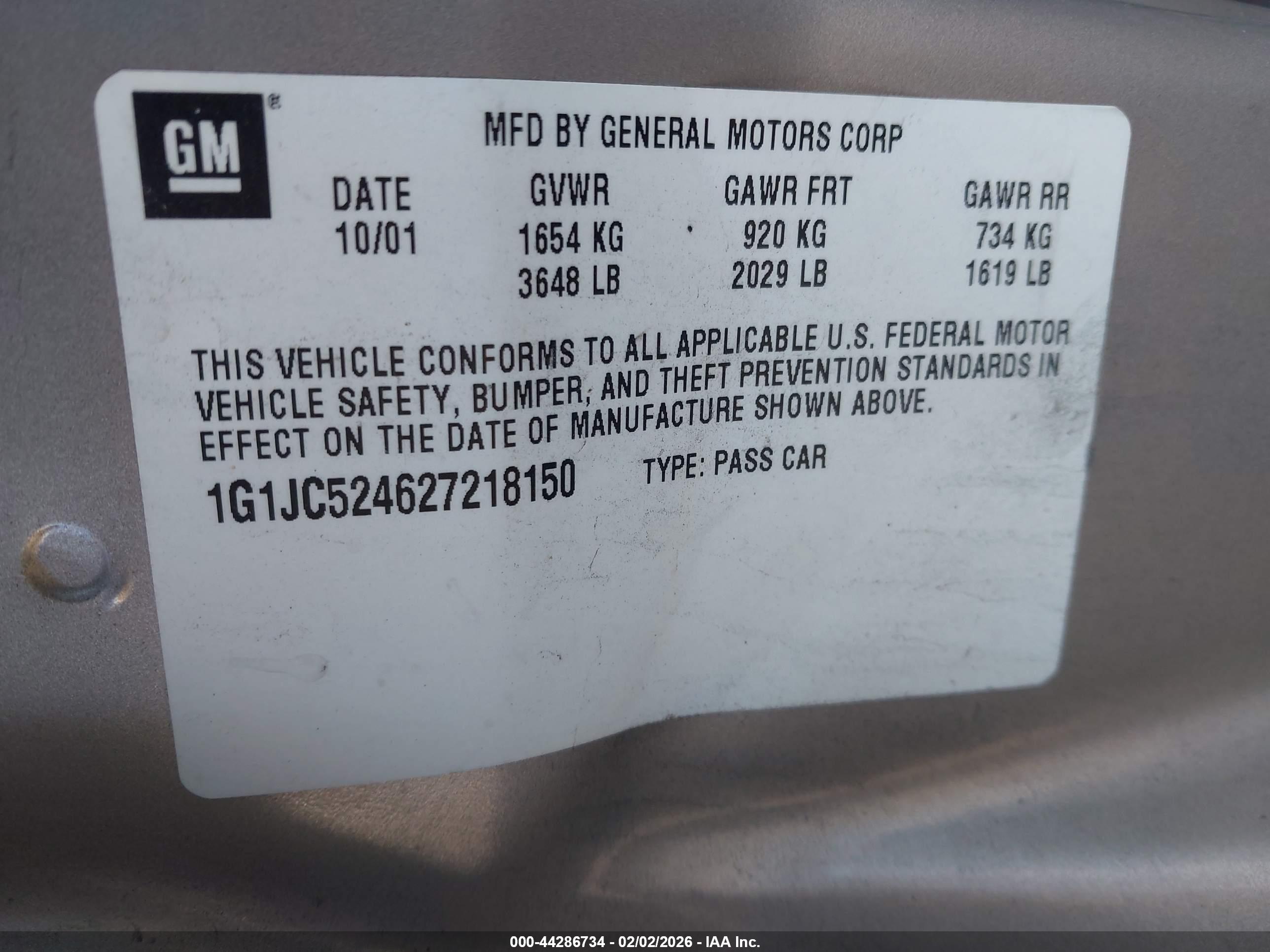 CHEVROLET CAVALIER image 9