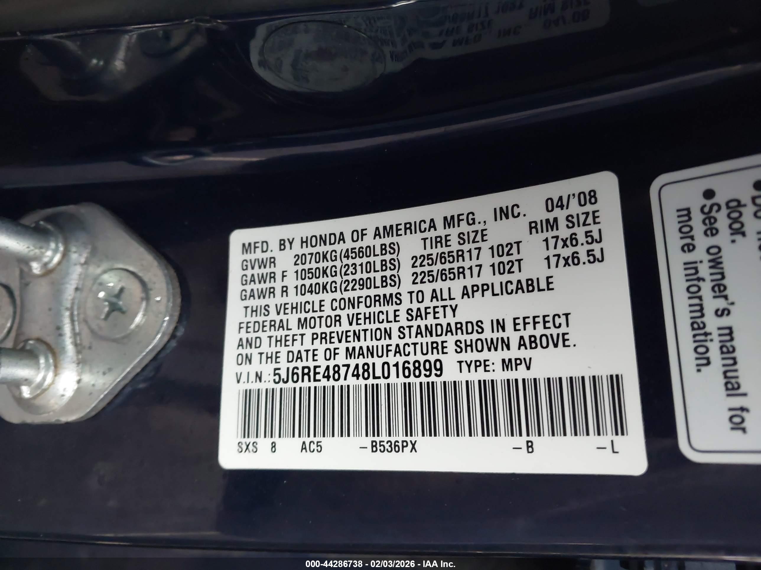 HONDA CR-V image 9
