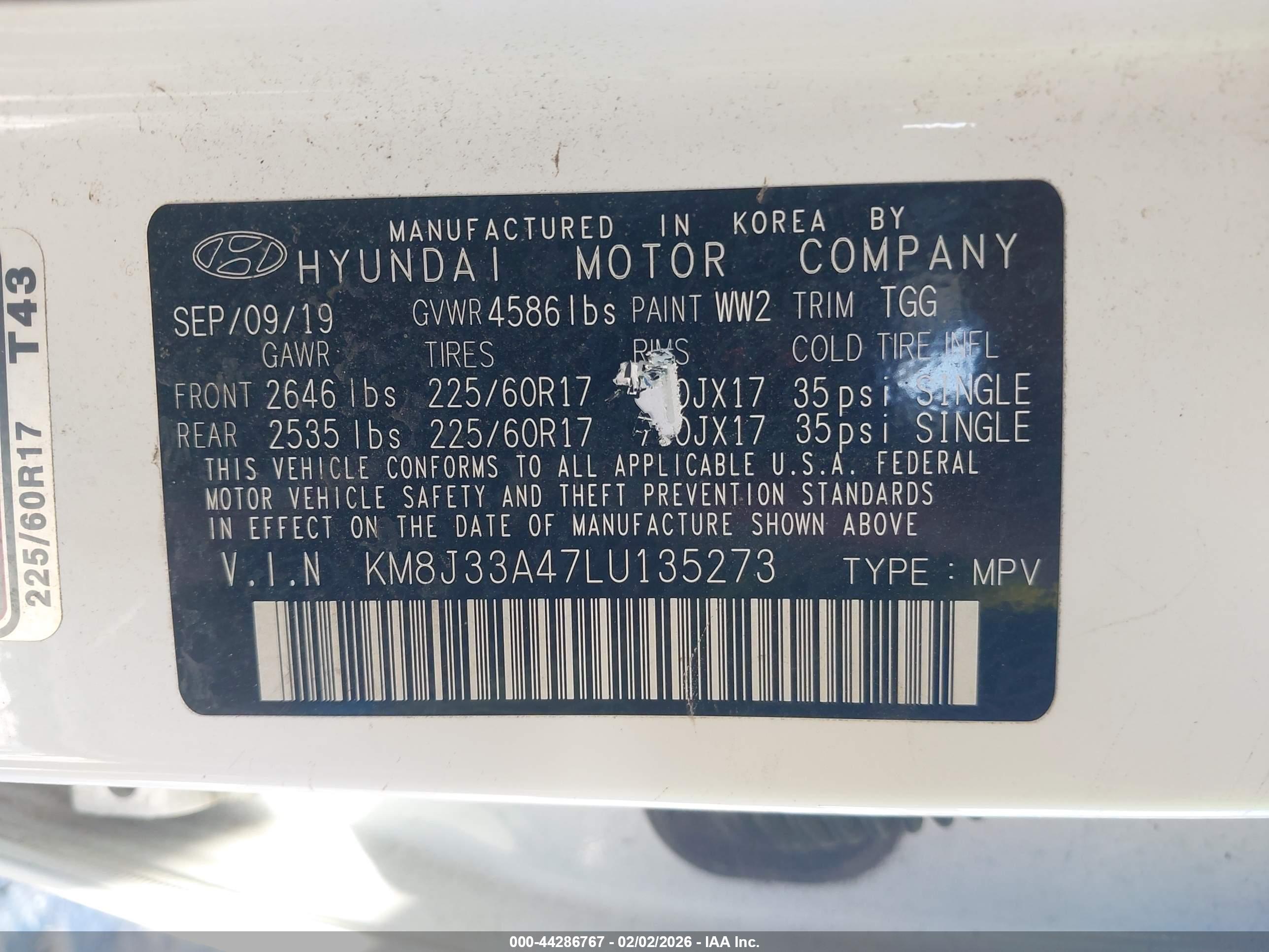 HYUNDAI TUCSON image 9