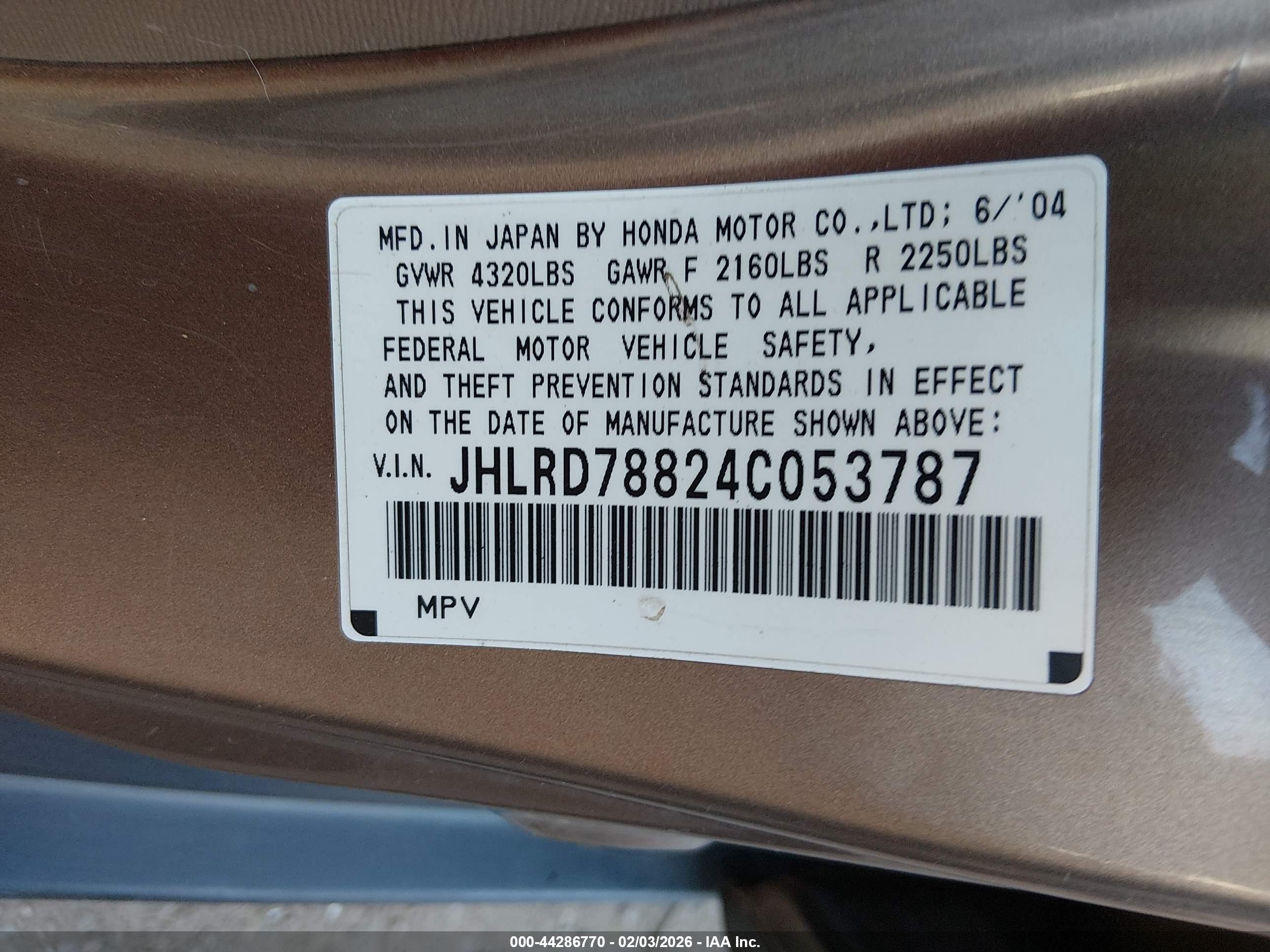 HONDA CR-V image 9
