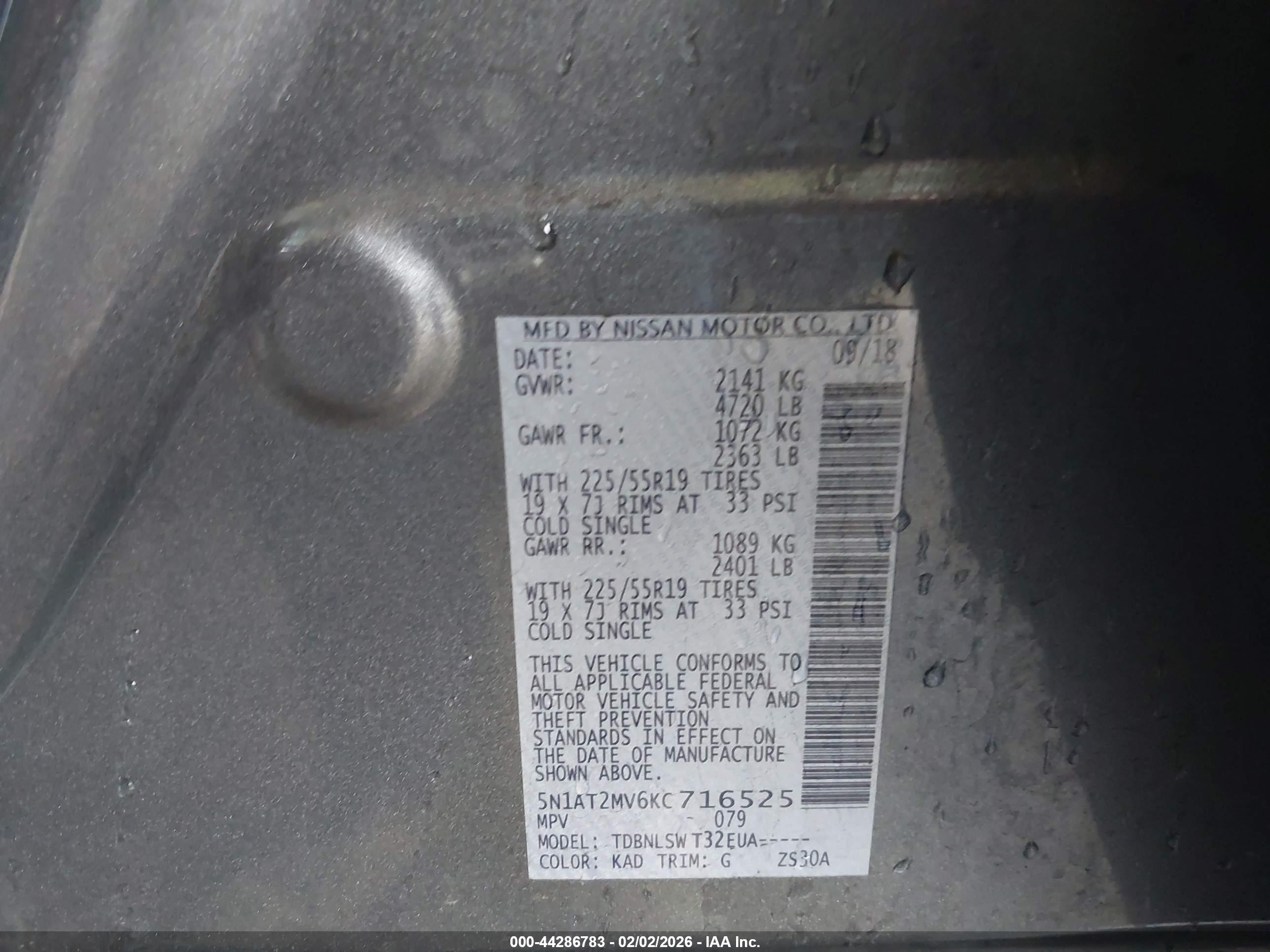 NISSAN ROGUE image 9