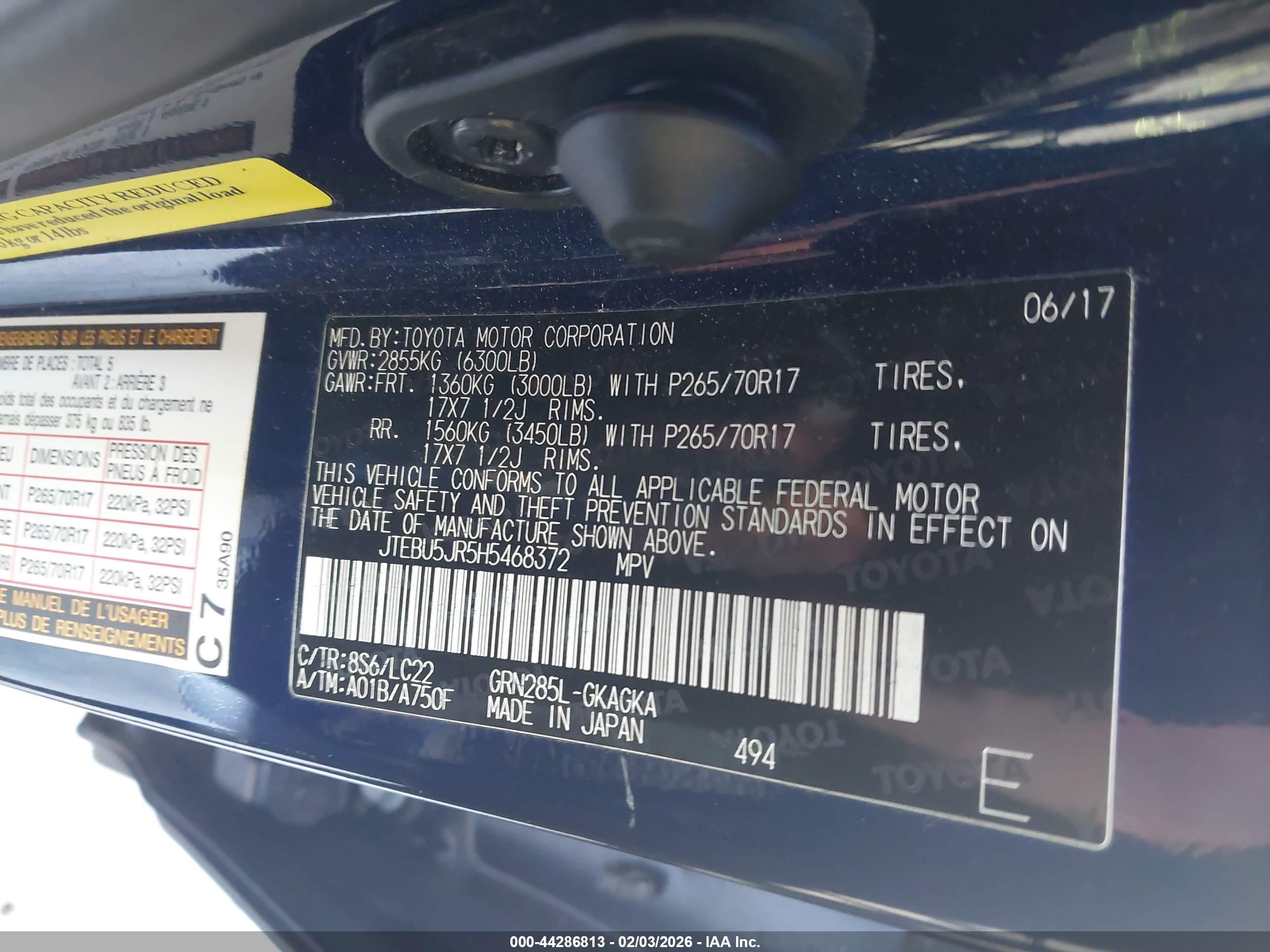 TOYOTA 4RUNNER image 9