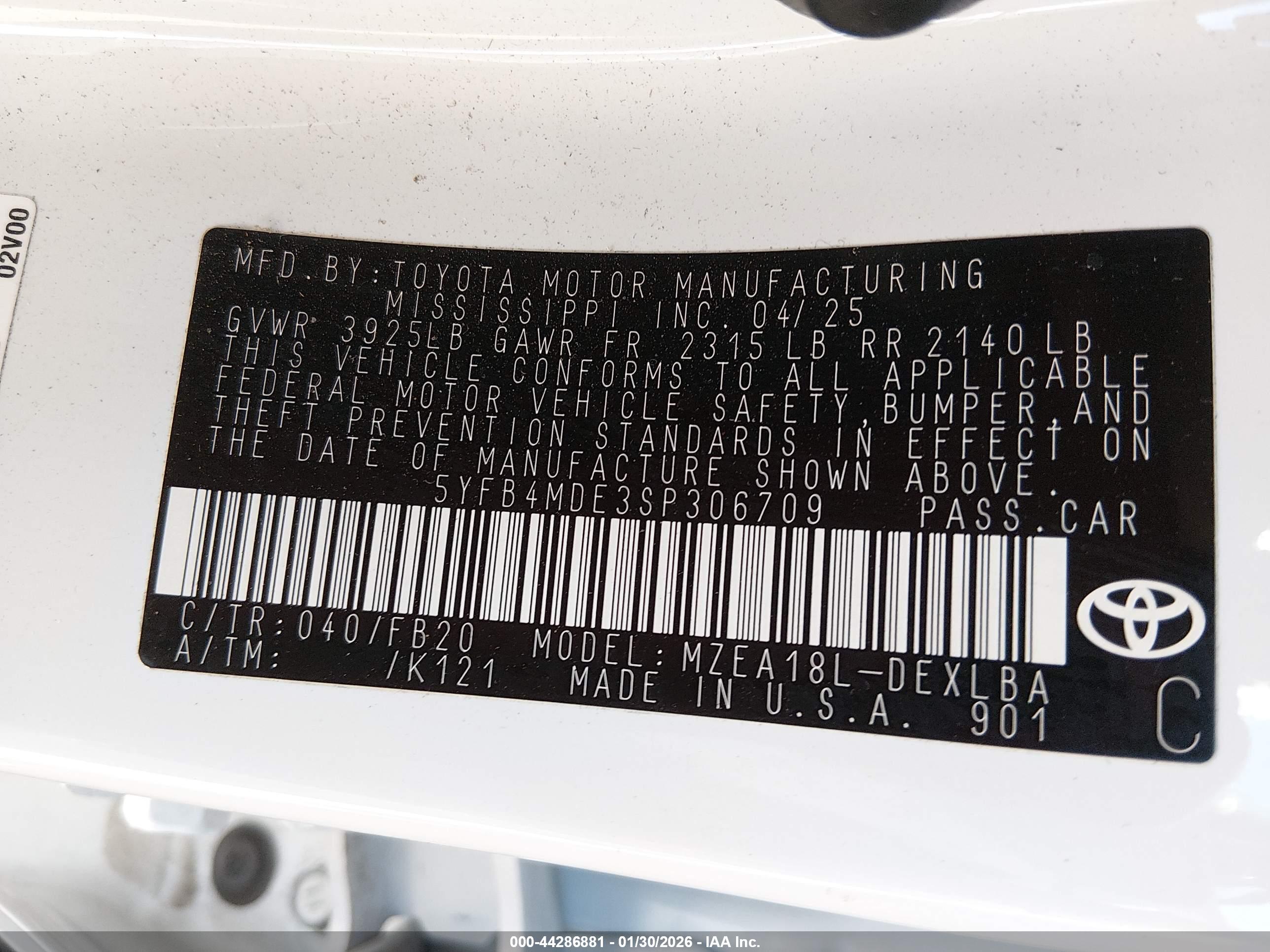 TOYOTA COROLLA image 9