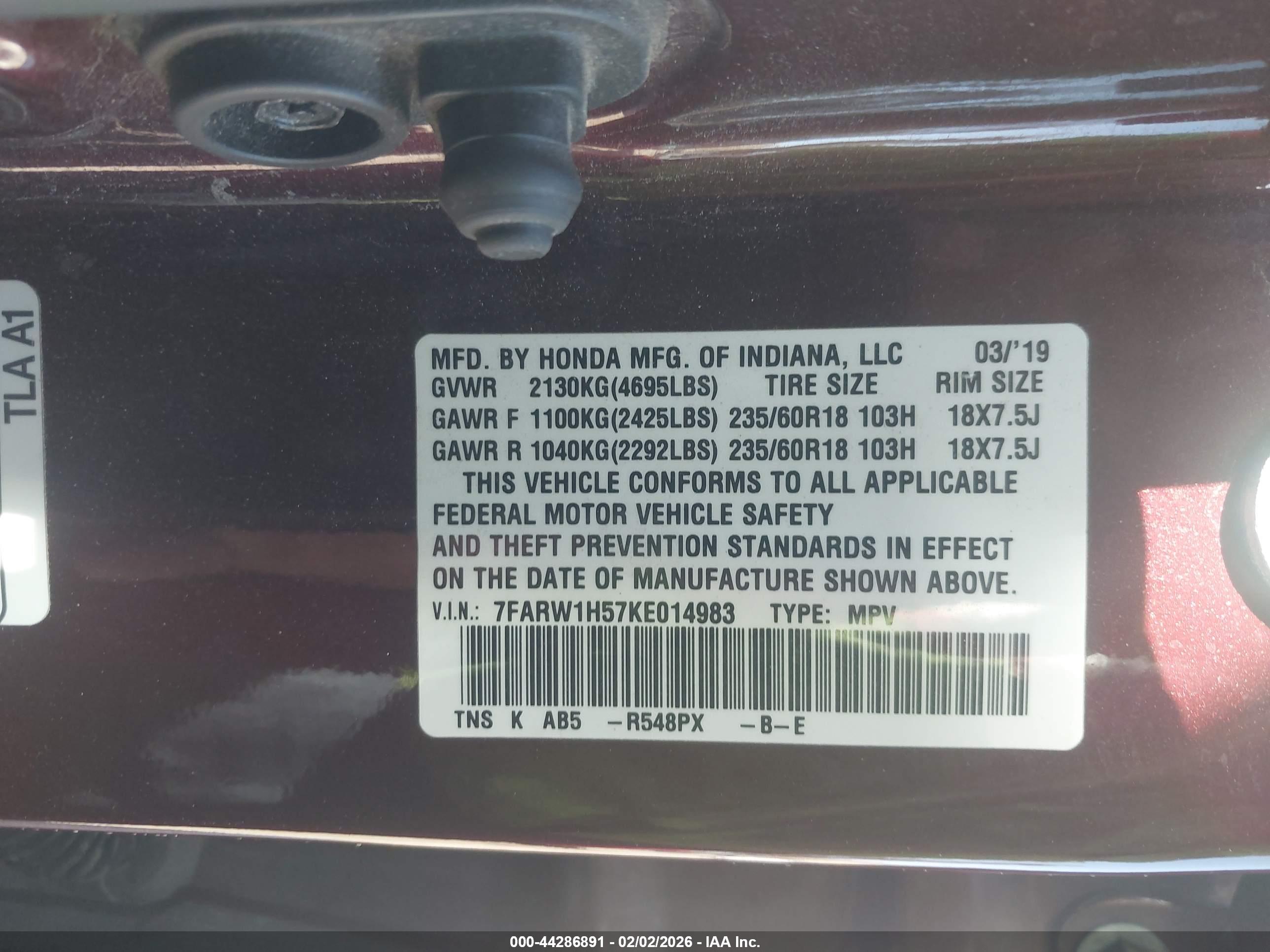 HONDA CR-V image 9
