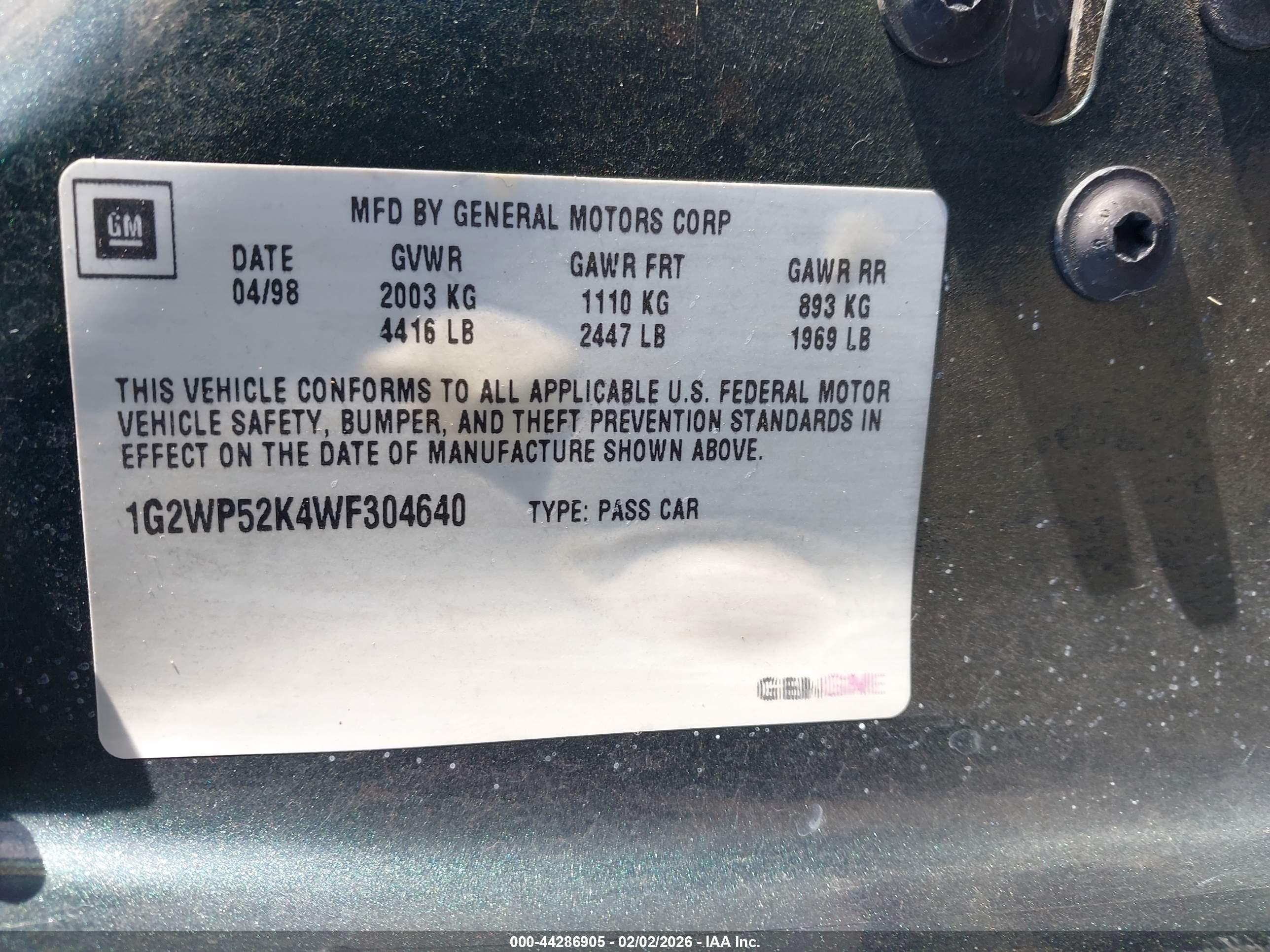 PONTIAC GRAND image 9