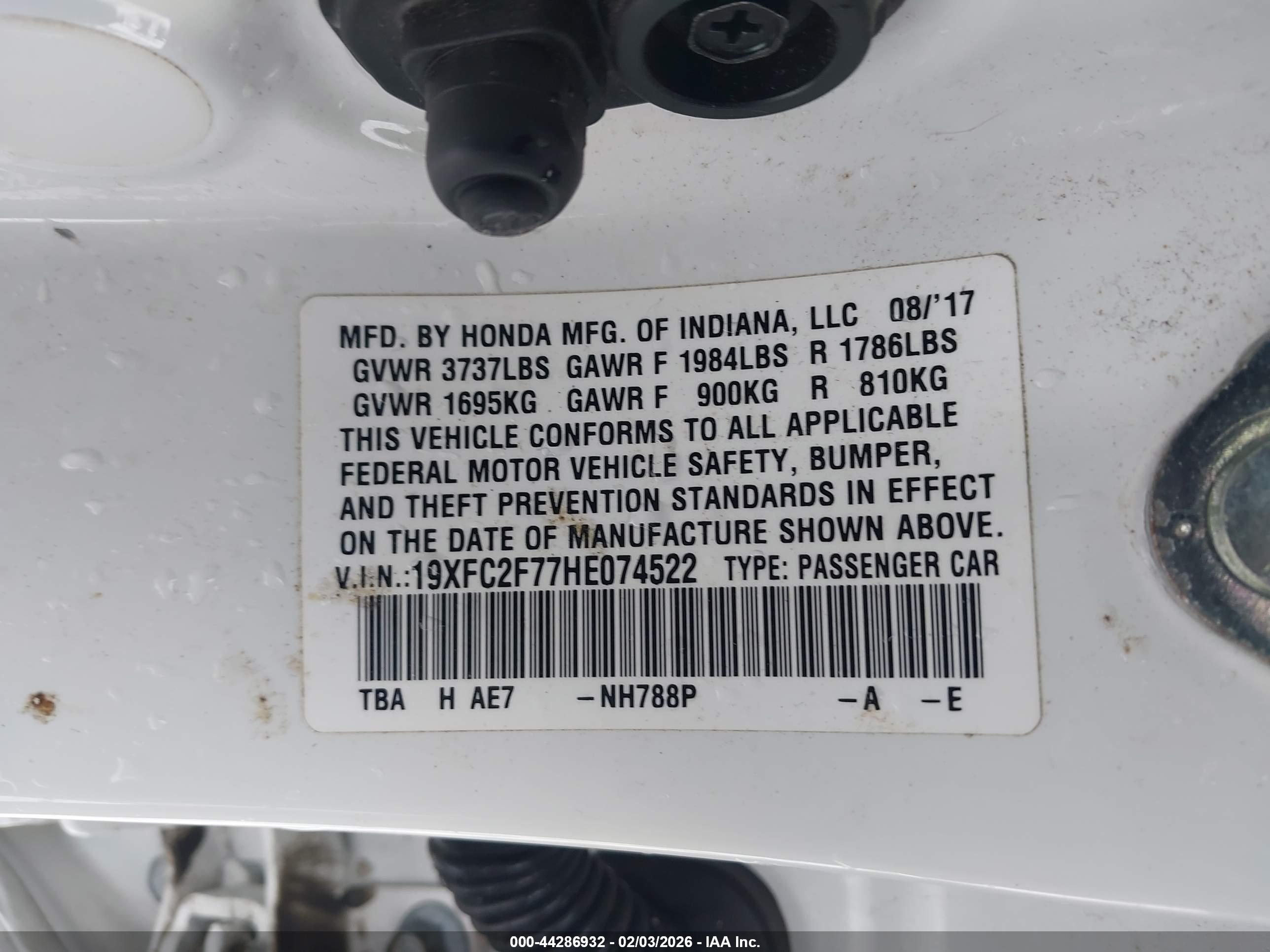 HONDA CIVIC image 9