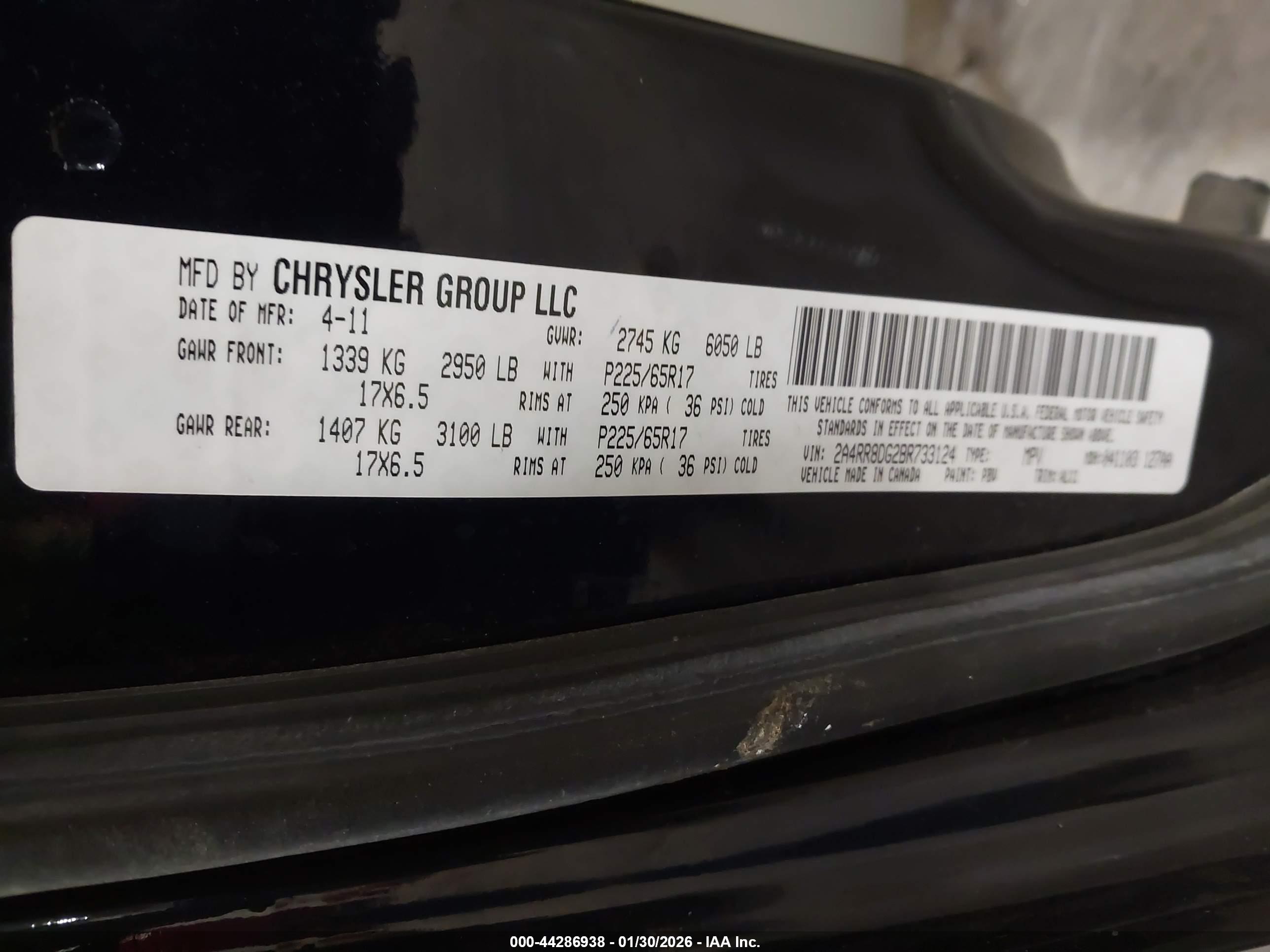 CHRYSLER TOWN image 9