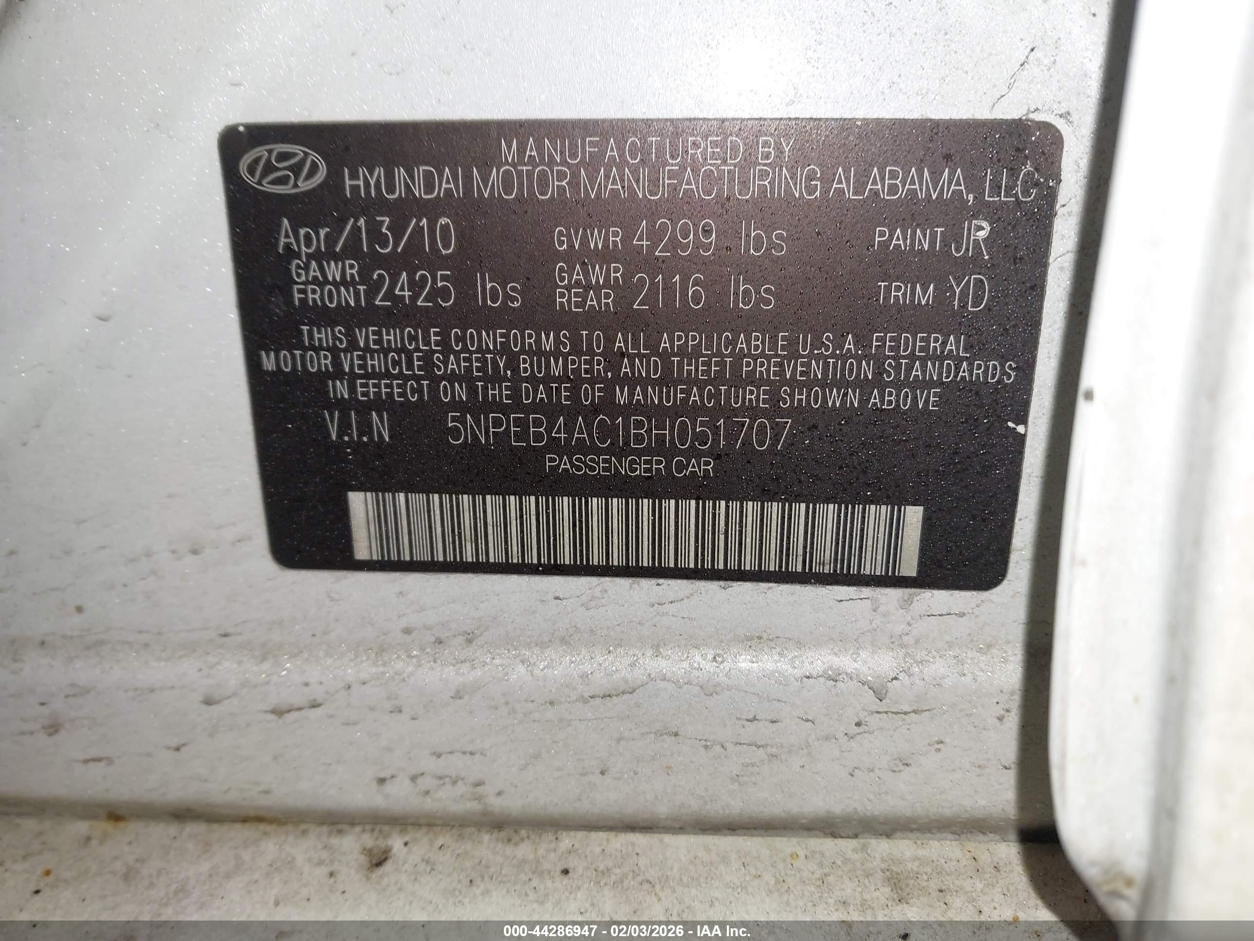 HYUNDAI SONATA image 9