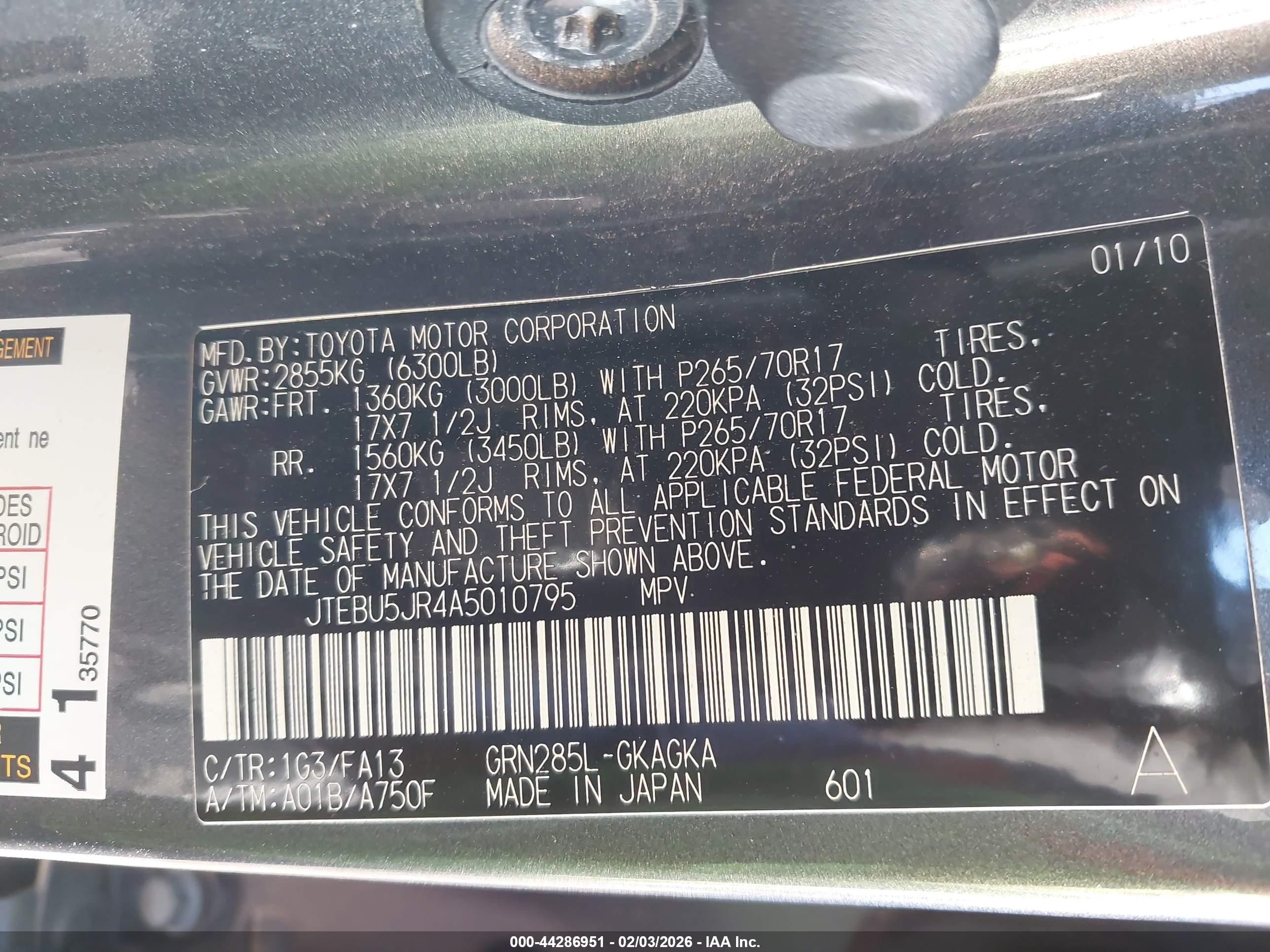 TOYOTA 4RUNNER image 9