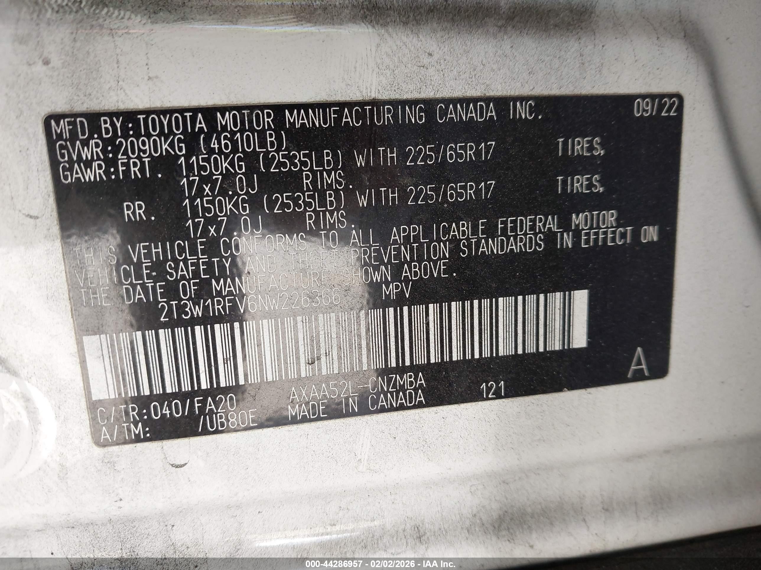 TOYOTA RAV4 image 9