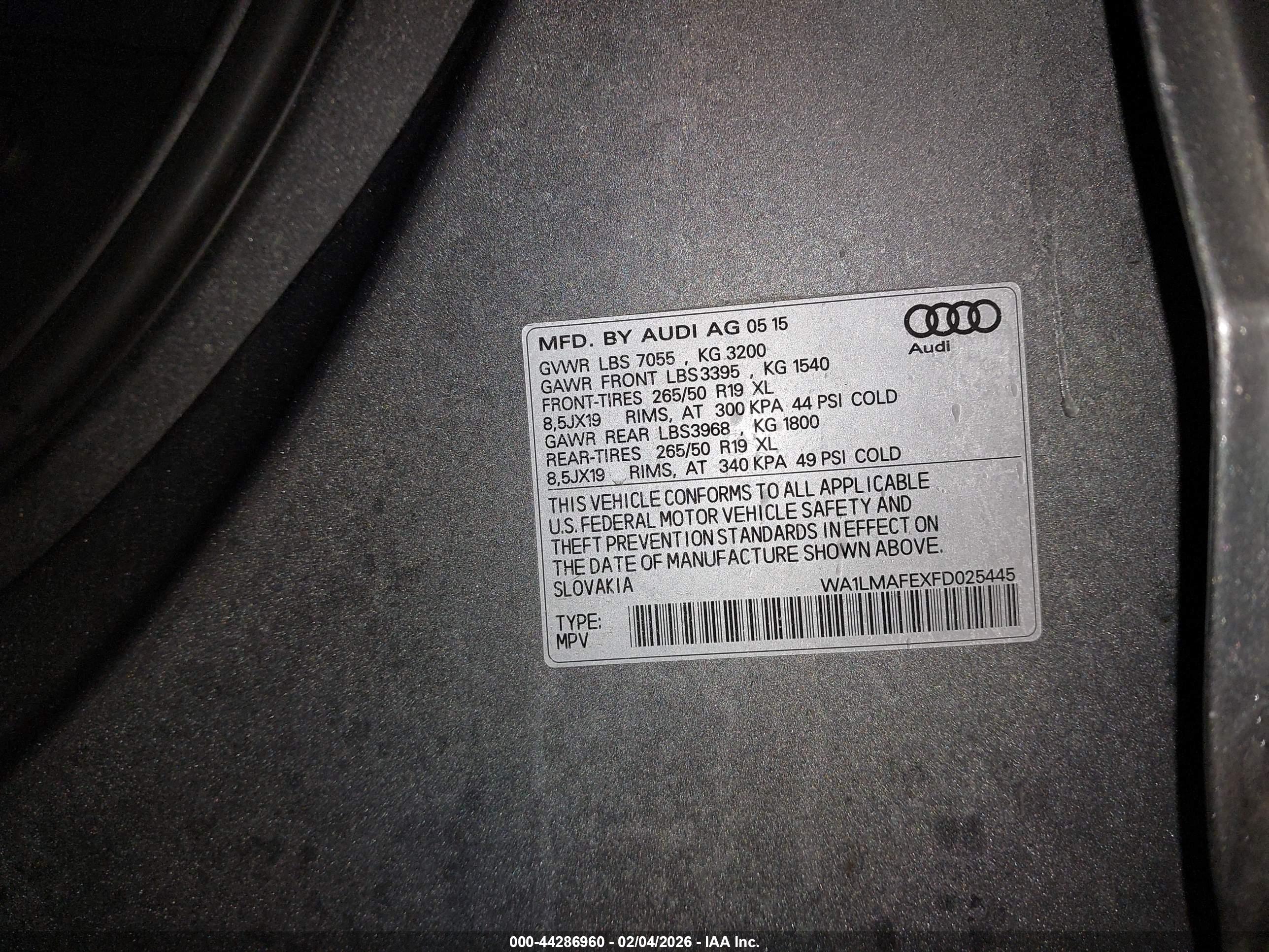AUDI Q7 image 9